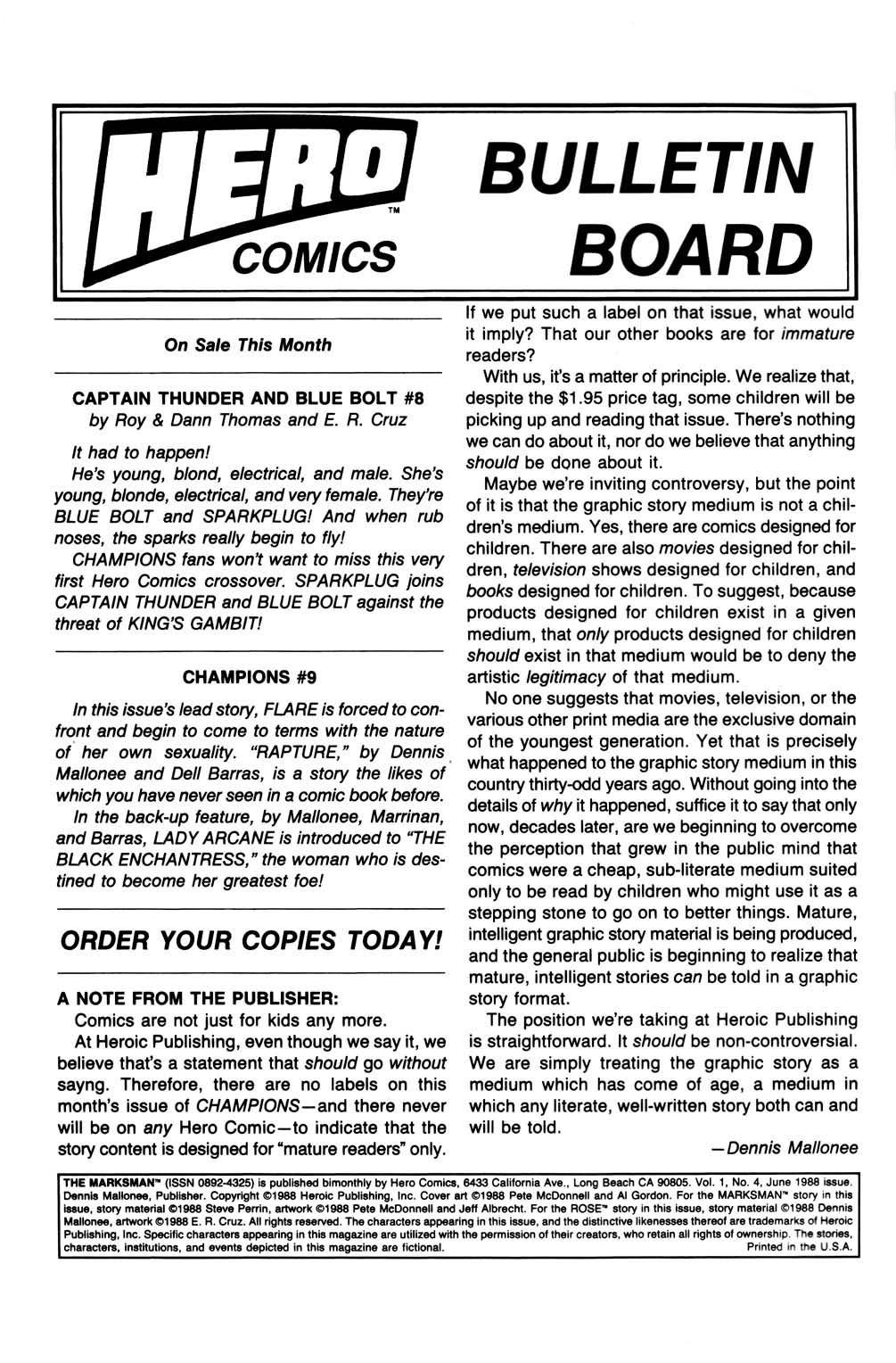 Read online The Marksman comic -  Issue #4 - 2