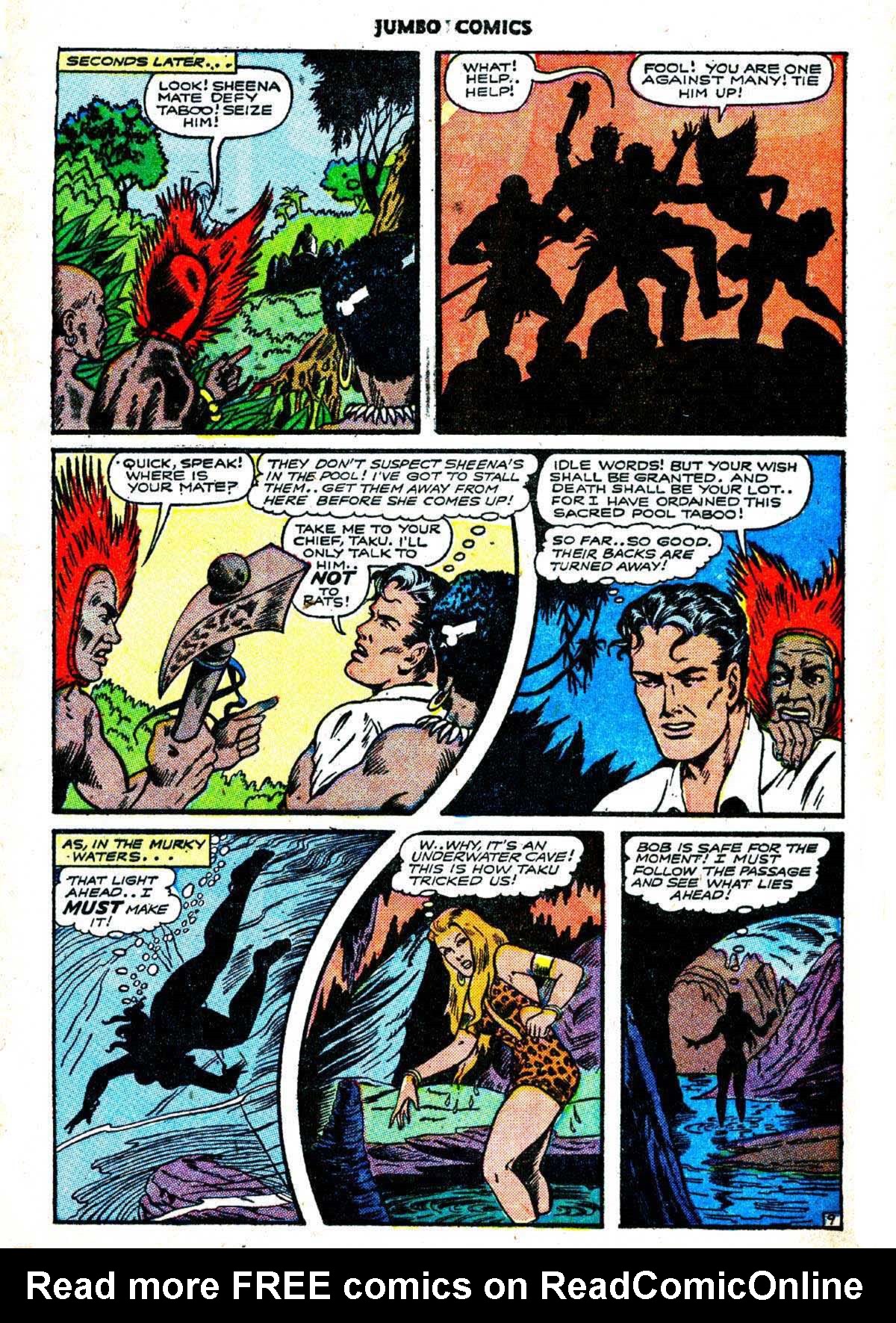 Read online Jumbo Comics comic -  Issue #72 - 11