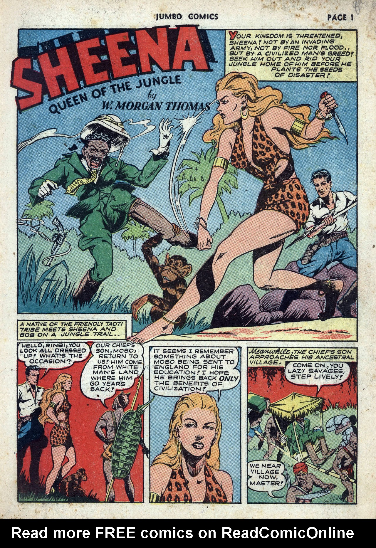Read online Jumbo Comics comic -  Issue #48 - 3