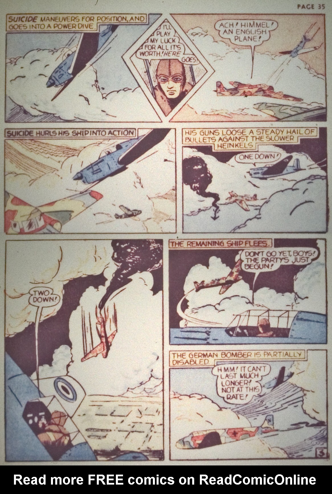 Read online Wings Comics comic -  Issue #1 - 38