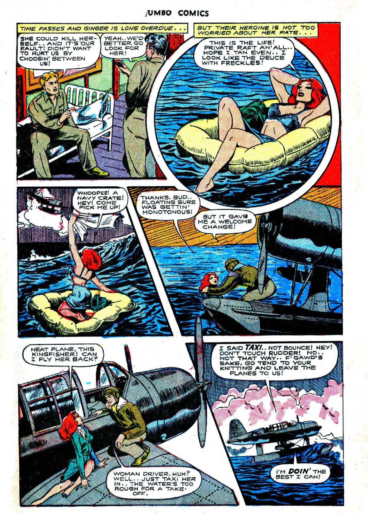 Read online Jumbo Comics comic -  Issue #72 - 24