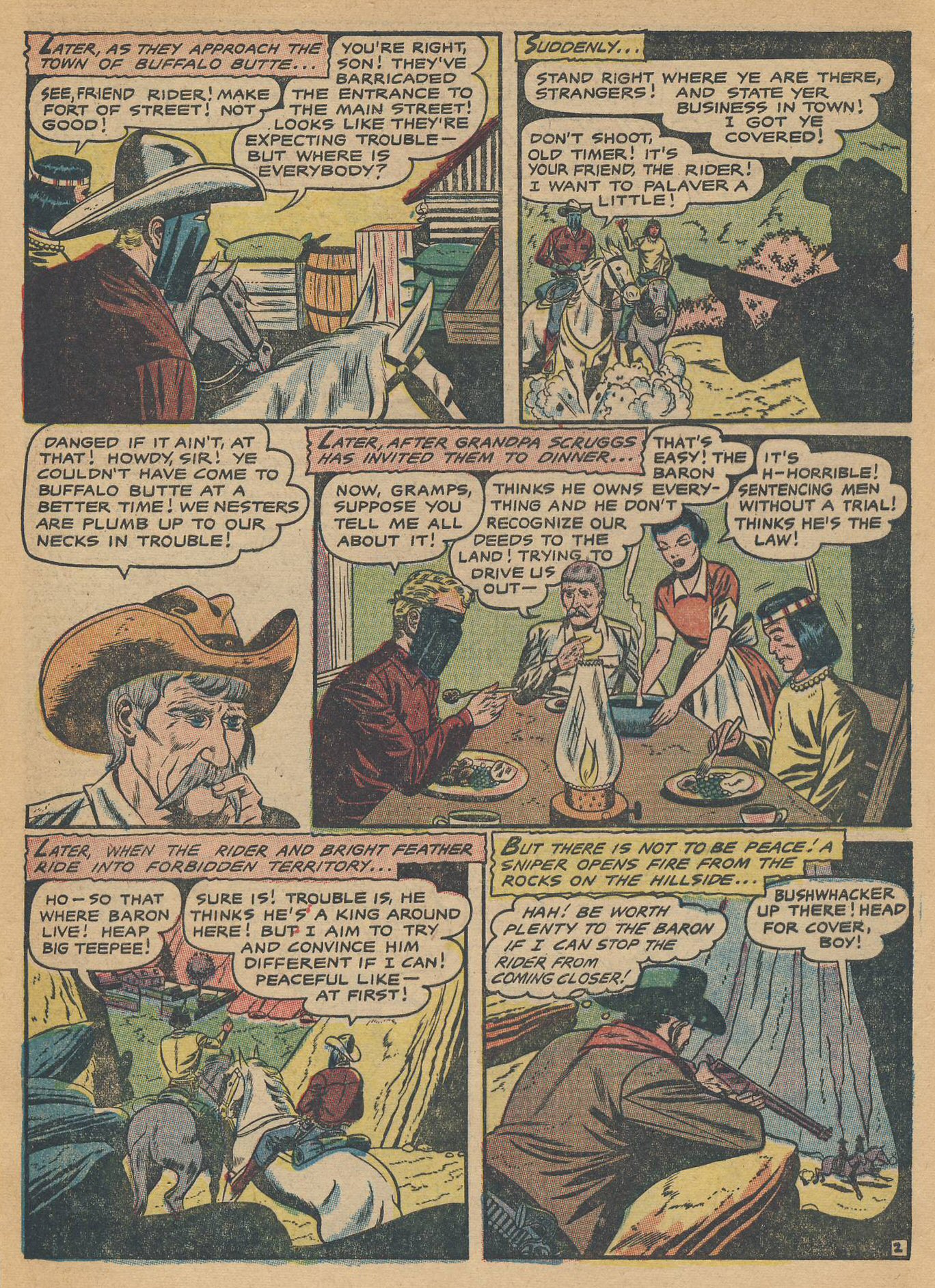 Read online Gunsmoke Trail comic -  Issue #2 - 4