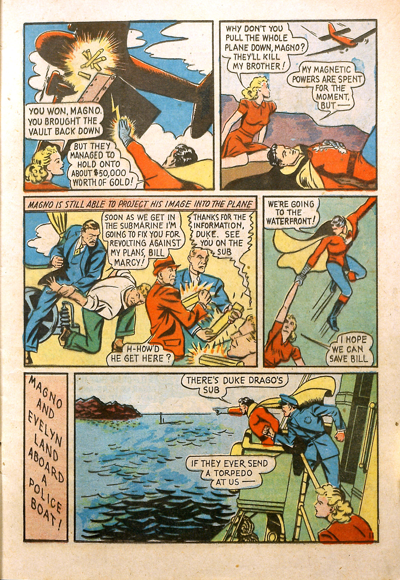 Read online Super-Mystery Comics comic -  Issue #3 - 12