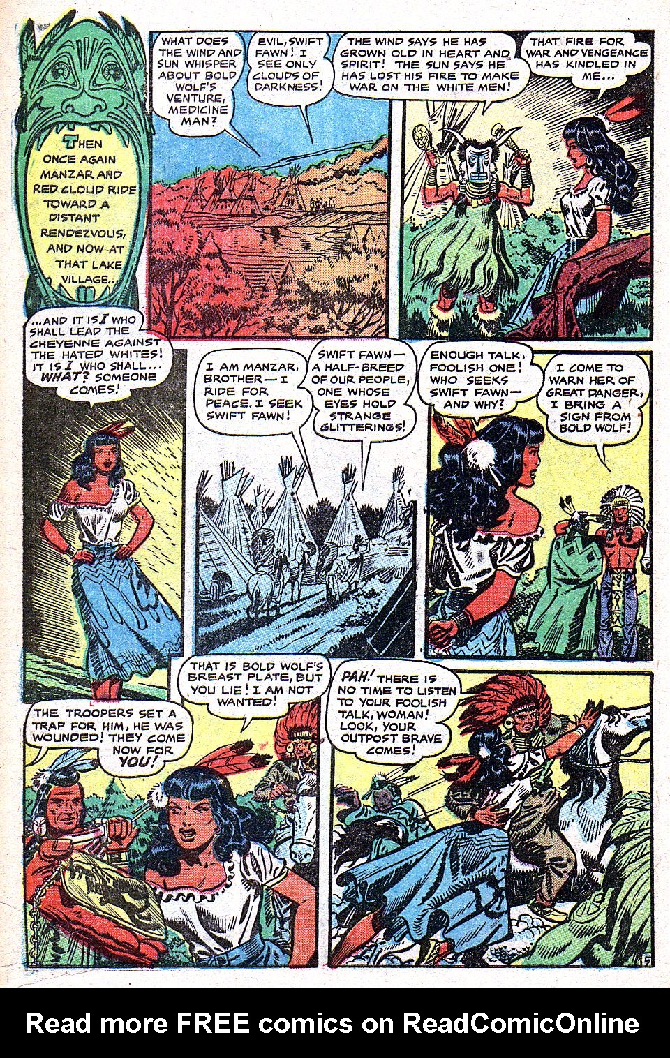 Read online Indians comic -  Issue #7 - 8