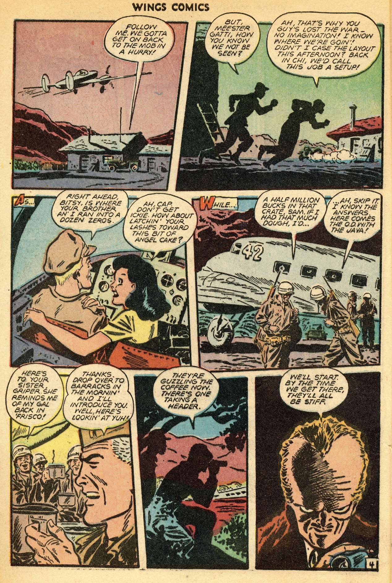 Read online Wings Comics comic -  Issue #82 - 6