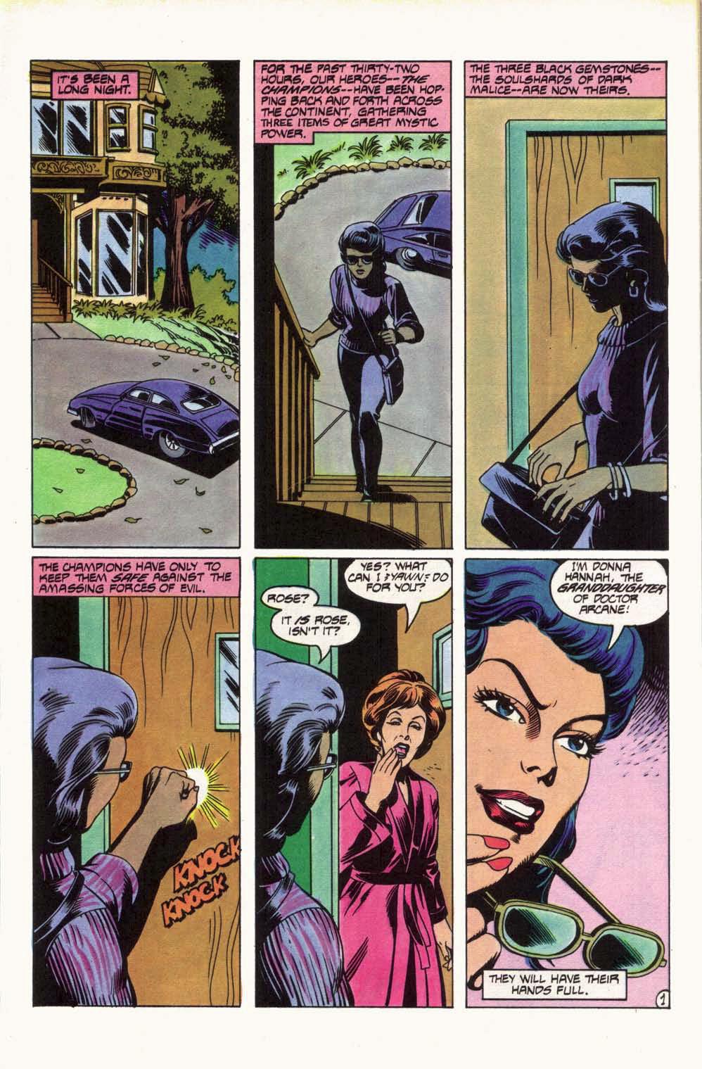 Read online Champions (1986) comic -  Issue #4 - 2