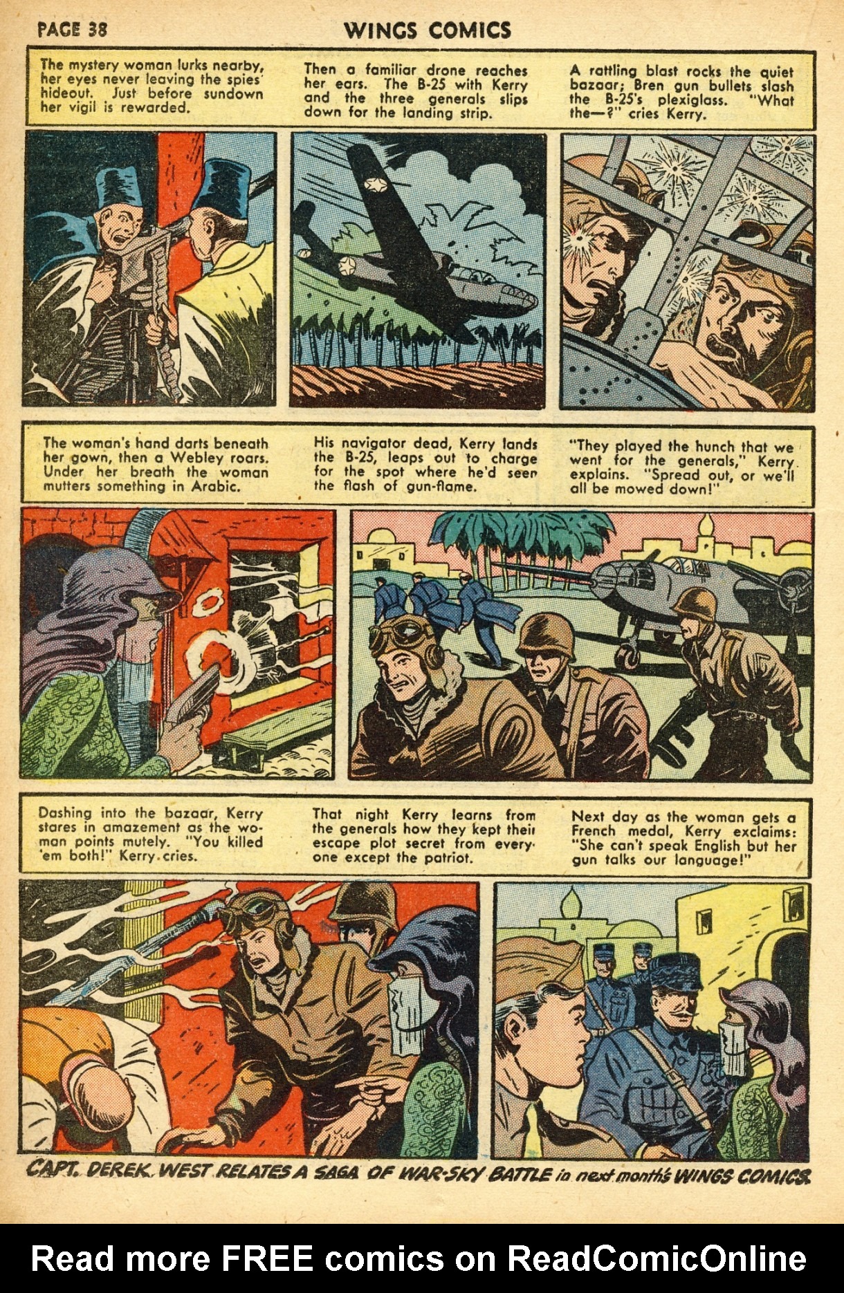 Read online Wings Comics comic -  Issue #32 - 40