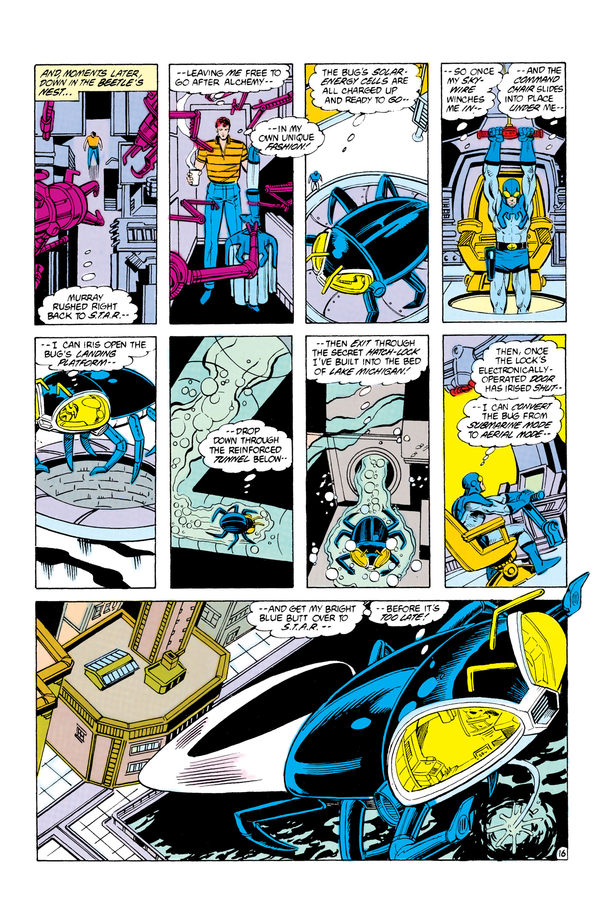 Read online Blue Beetle (1986) comic -  Issue #4 - 17