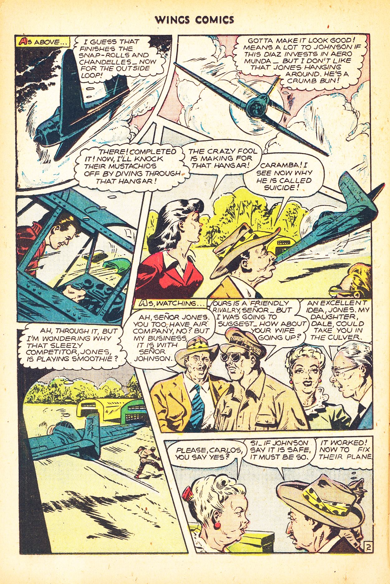 Read online Wings Comics comic -  Issue #77 - 38