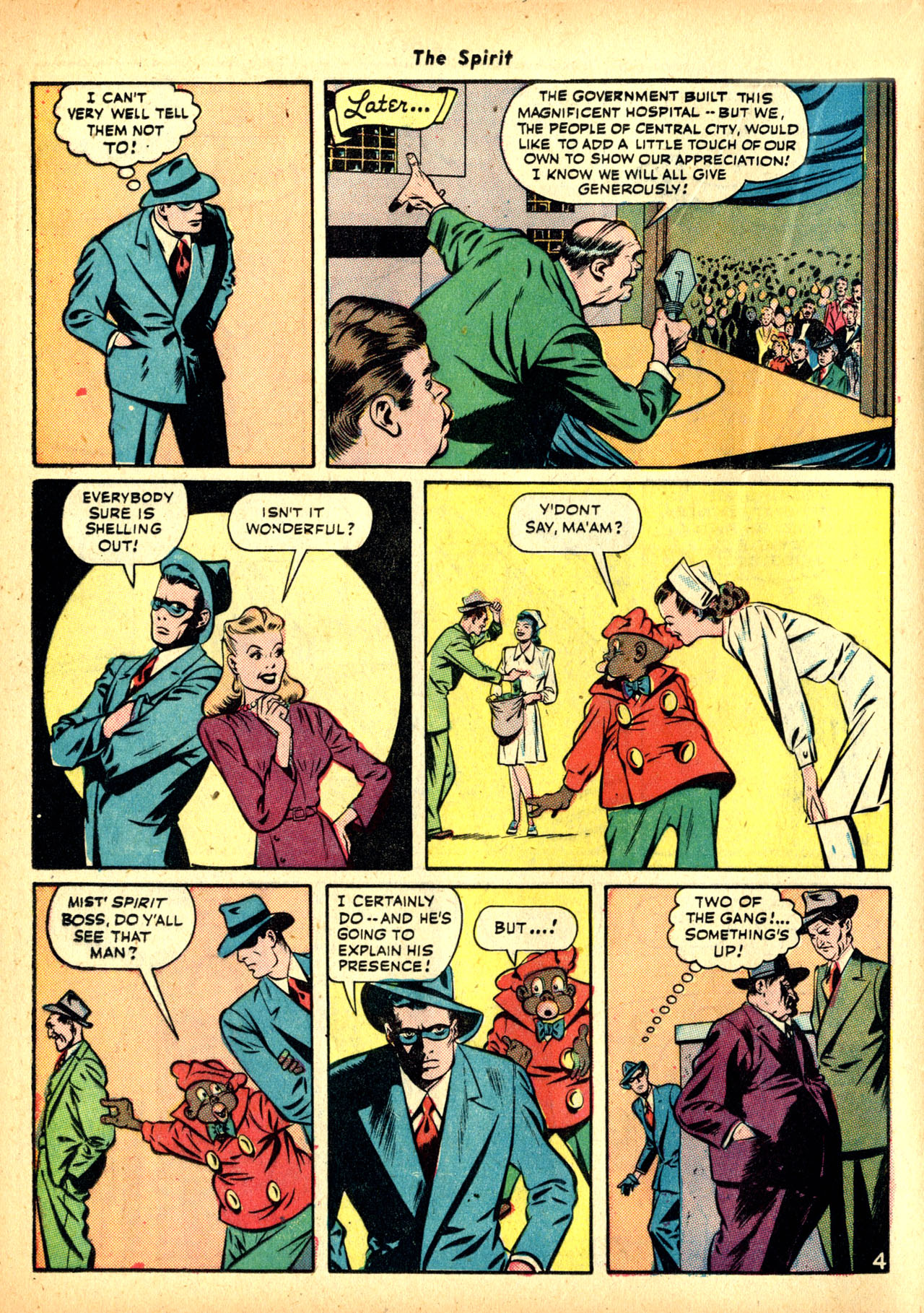 Read online The Spirit (1944) comic -  Issue #6 - 22