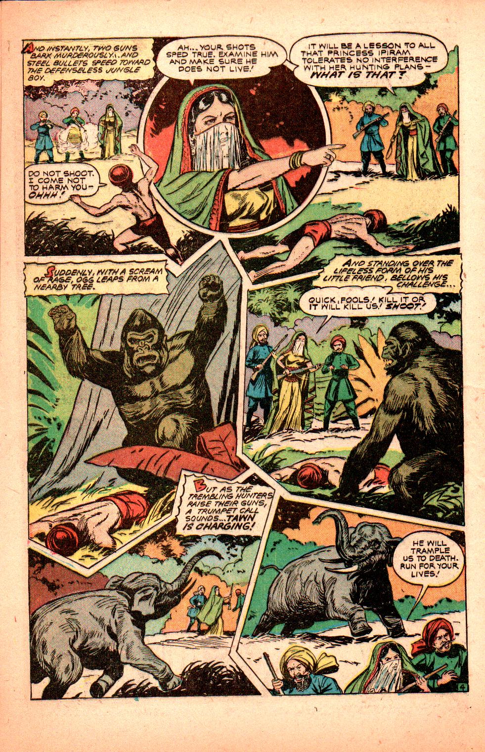 Read online Wambi Jungle Boy comic -  Issue #6 - 6