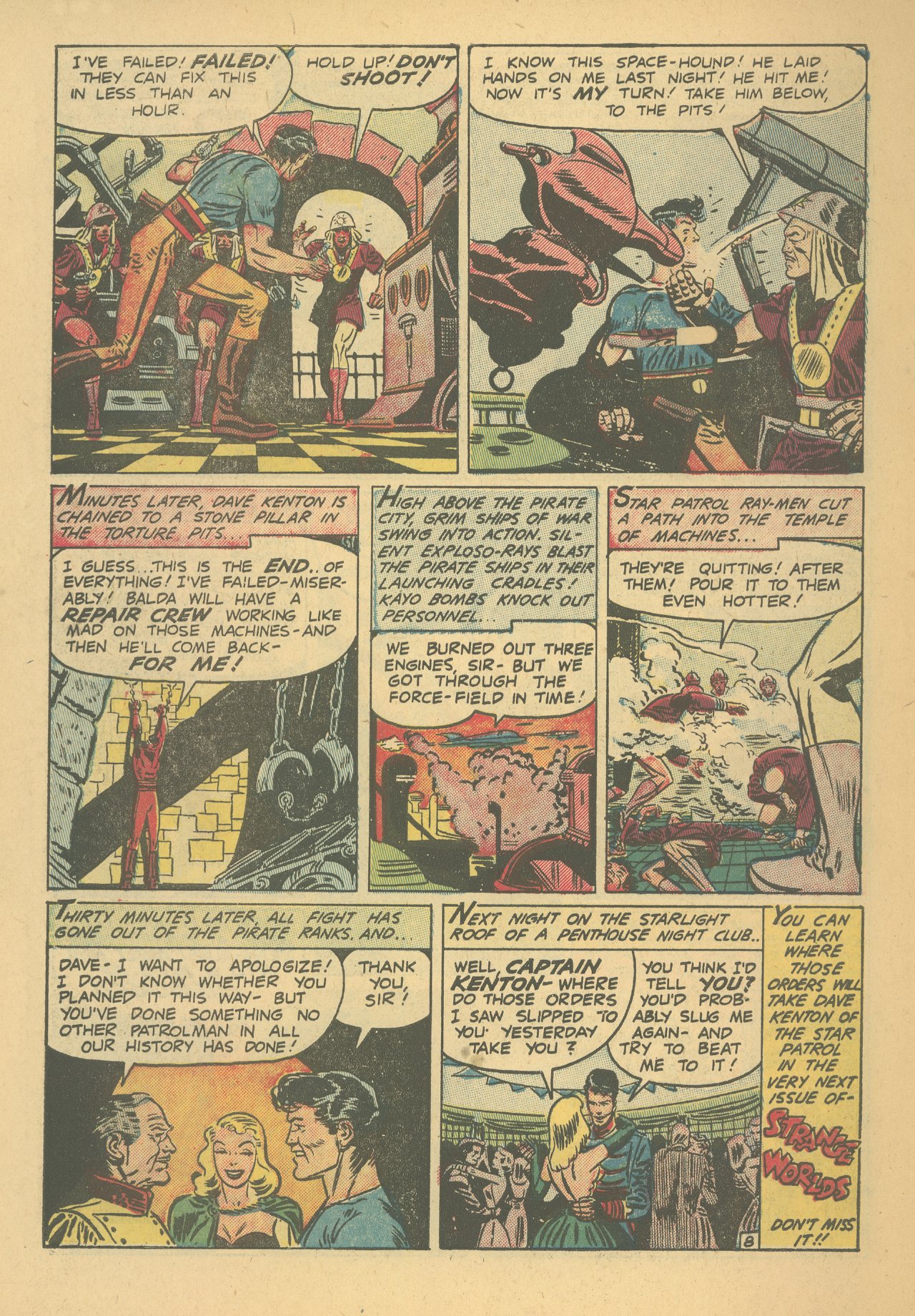 Read online Strange Worlds (1950) comic -  Issue #1 - 10