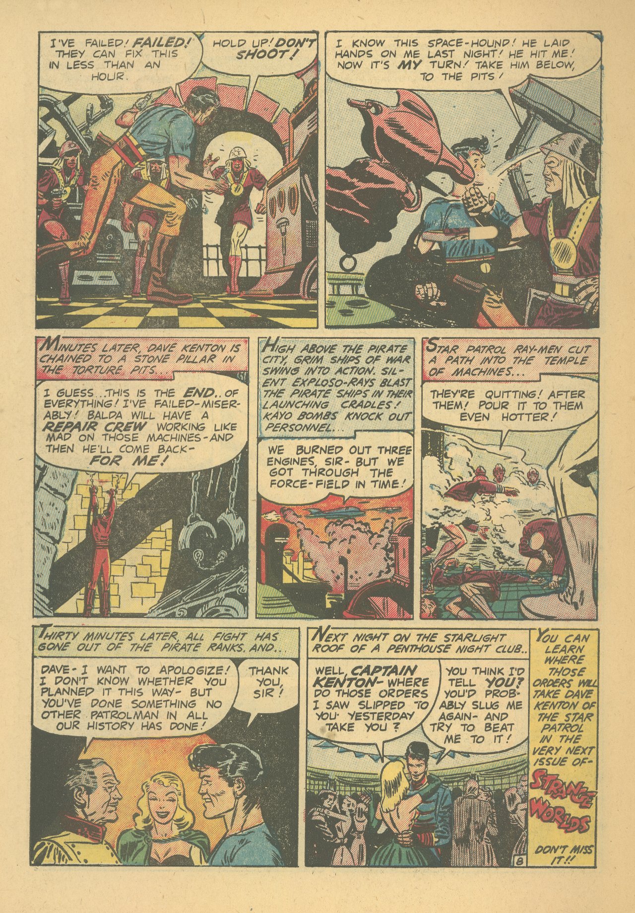 Read online Strange Worlds (1950) comic -  Issue #1 - 10