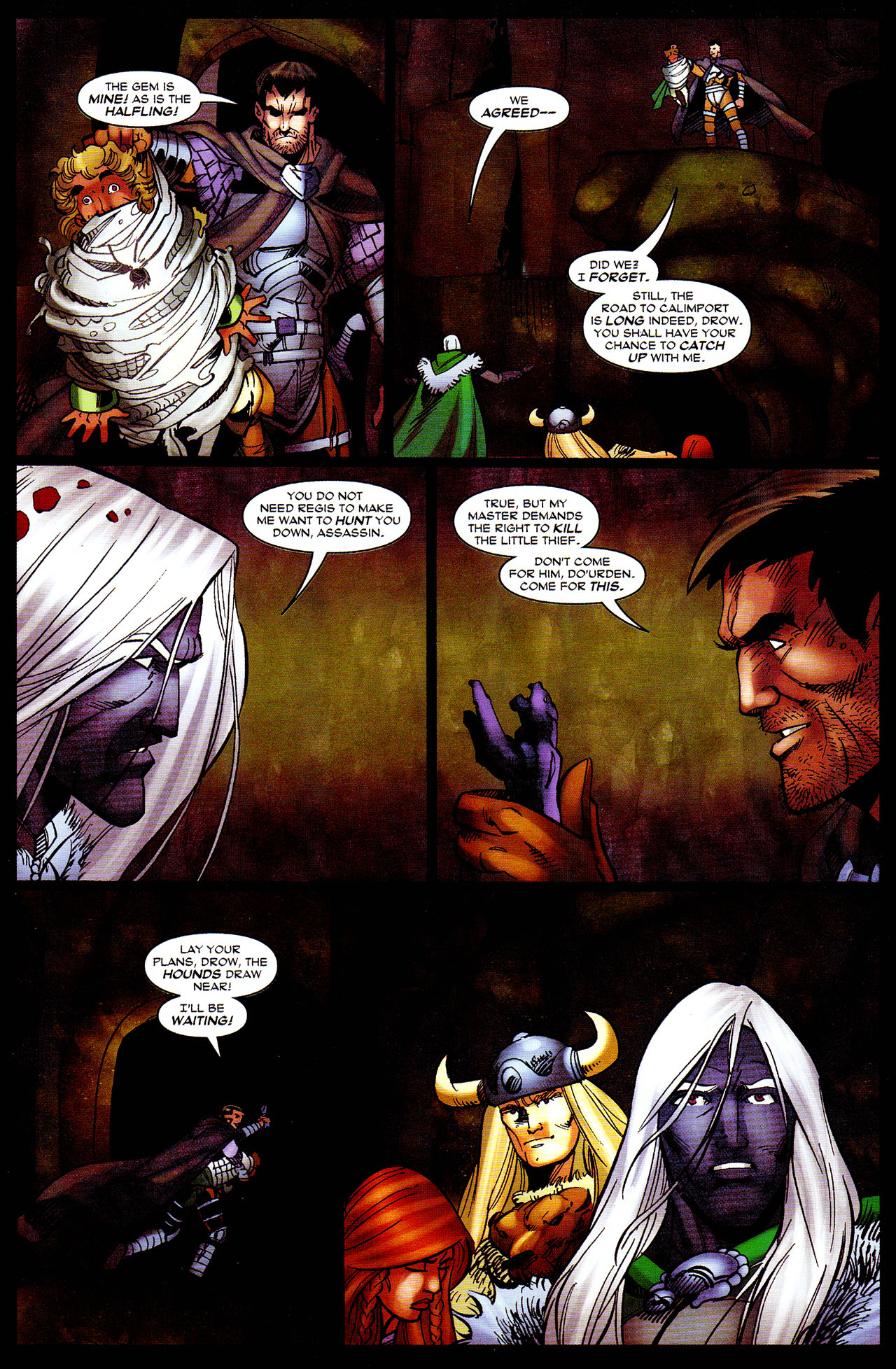 Read online Forgotten Realms: Streams of Silver comic -  Issue #3 - 38