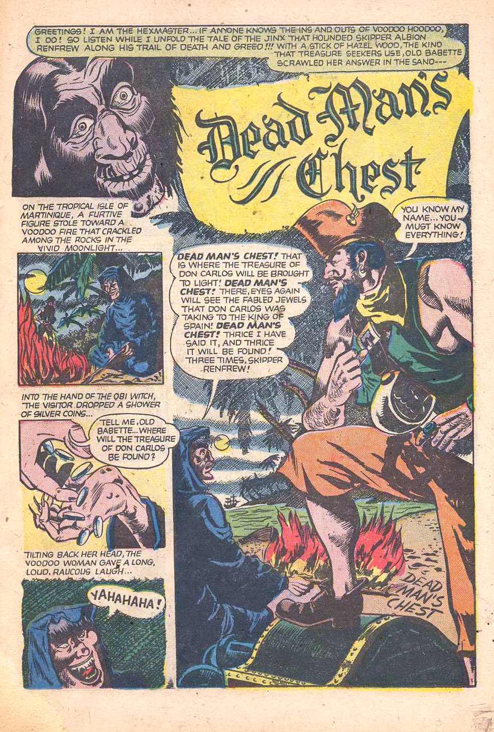 Read online Haunted Thrills comic -  Issue #11 - 19