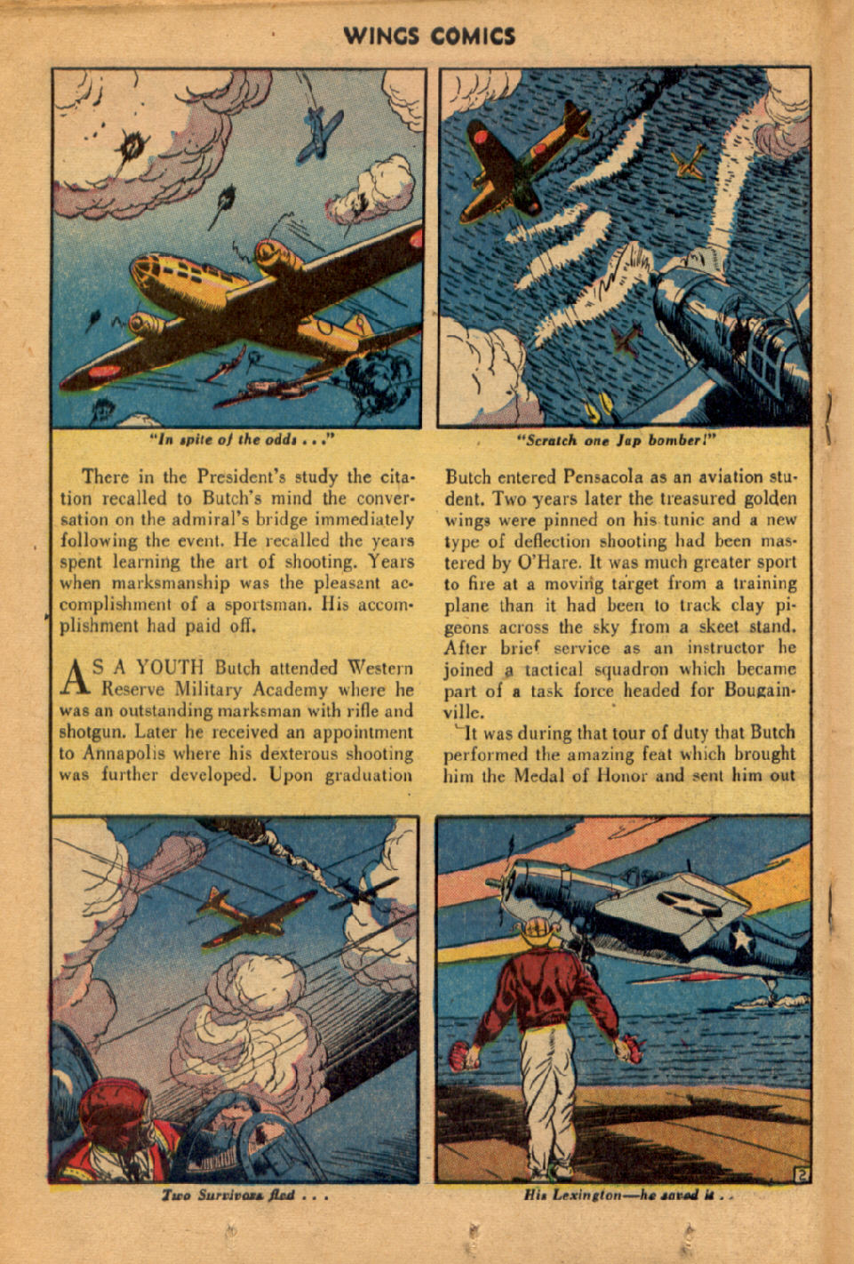Read online Wings Comics comic -  Issue #72 - 26