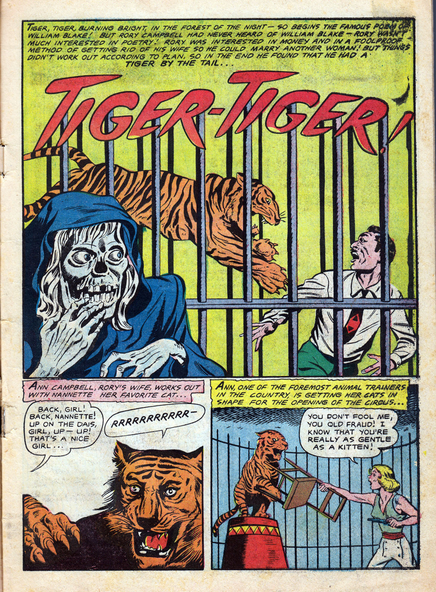 Read online Haunted Thrills comic -  Issue #18 - 3