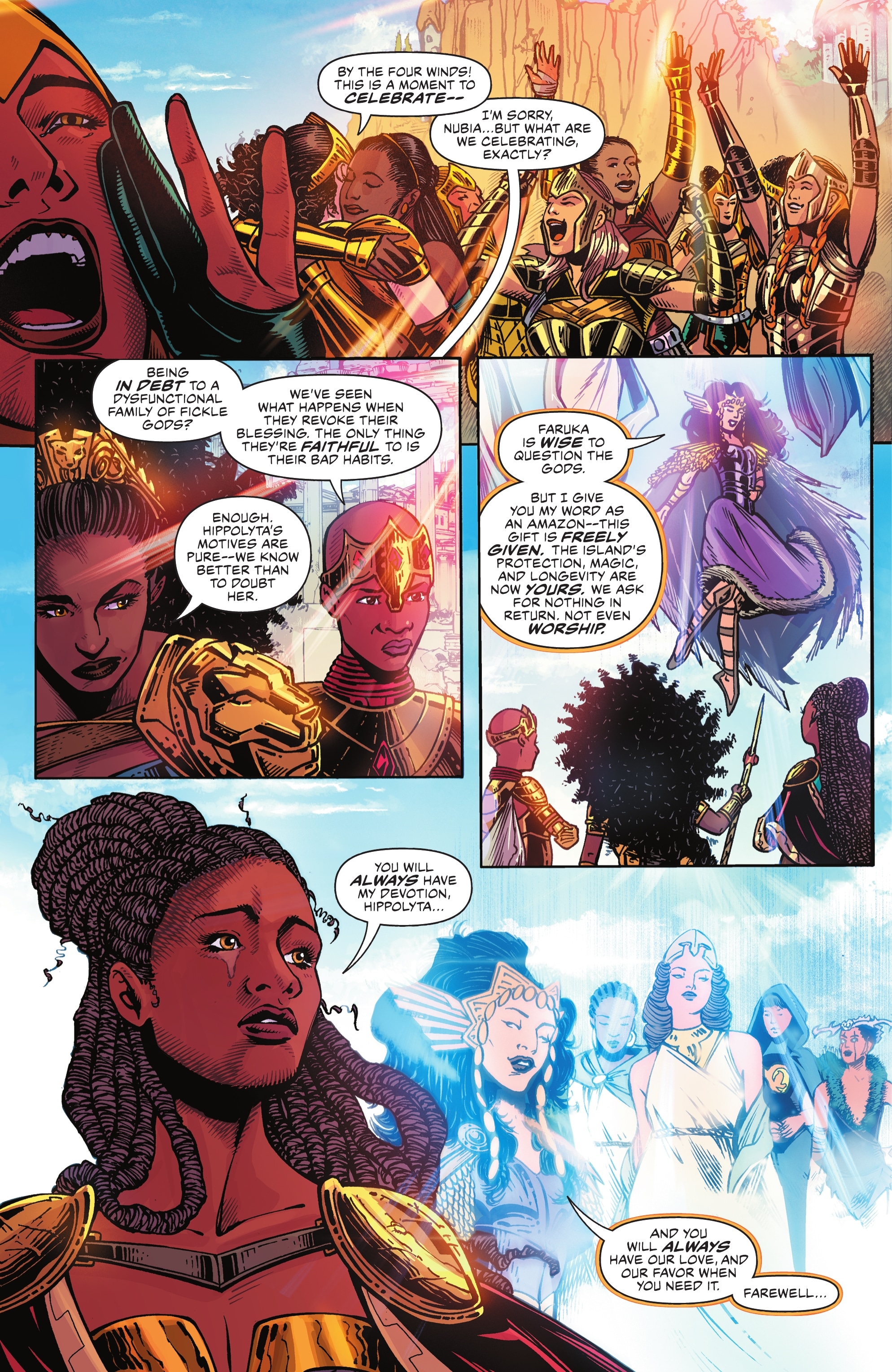 Read online Lazarus Planet: Revenge of the Gods comic -  Issue #4 - 23