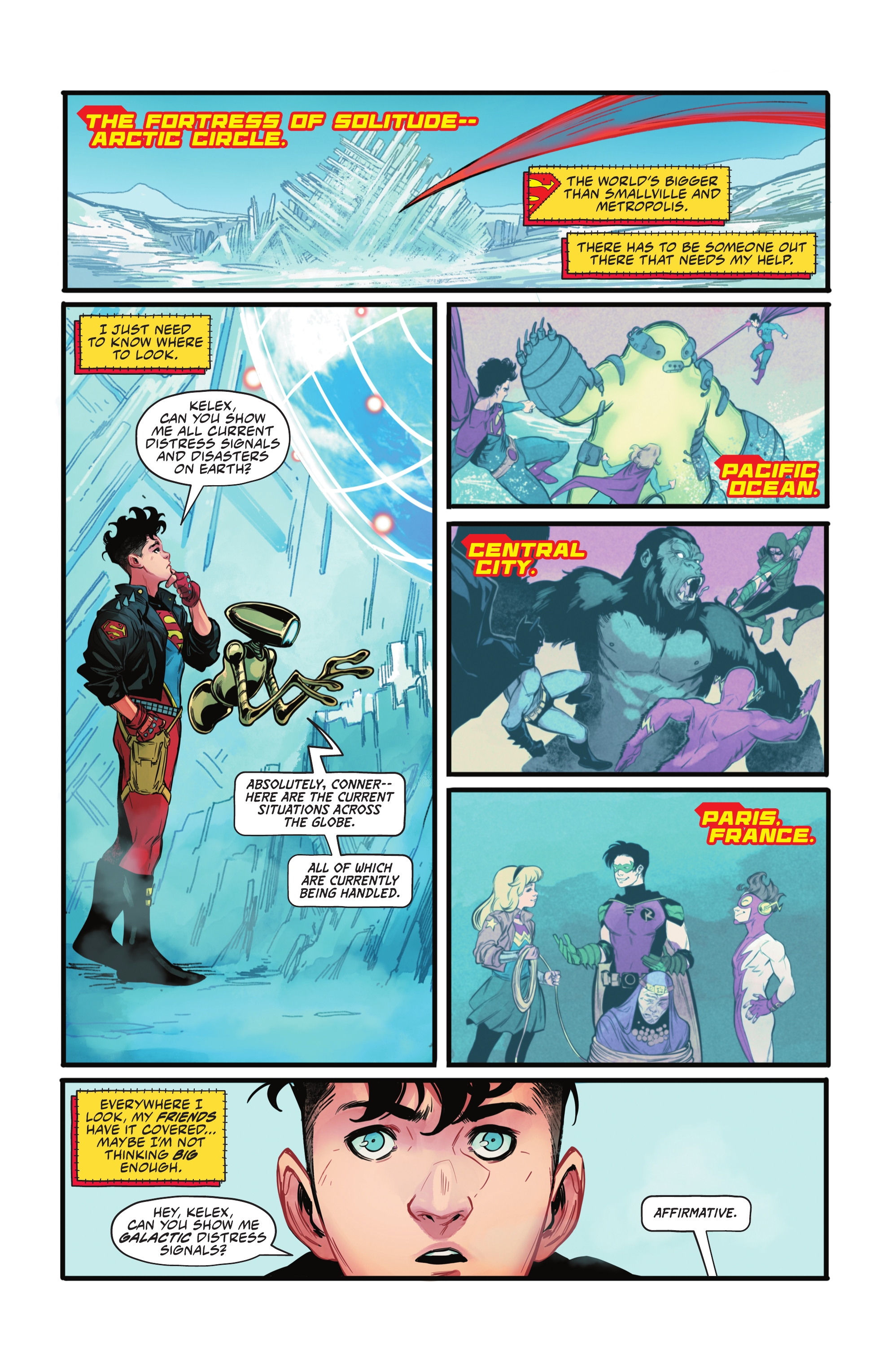 Read online Superboy: The Man Of Tomorrow comic -  Issue #1 - 6
