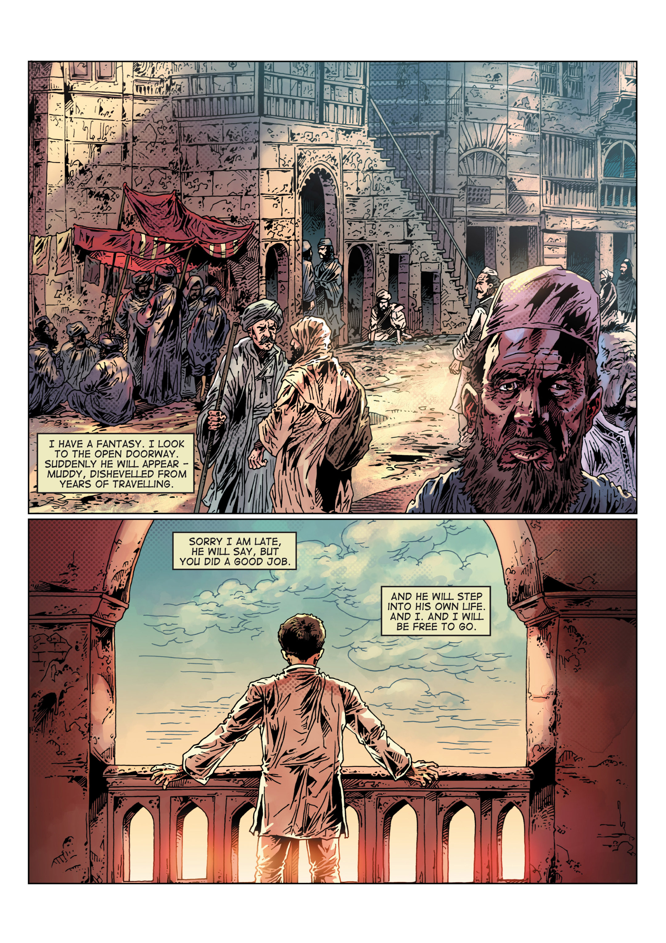 Read online Hyderabad: A Graphic Novel comic -  Issue # TPB - 33