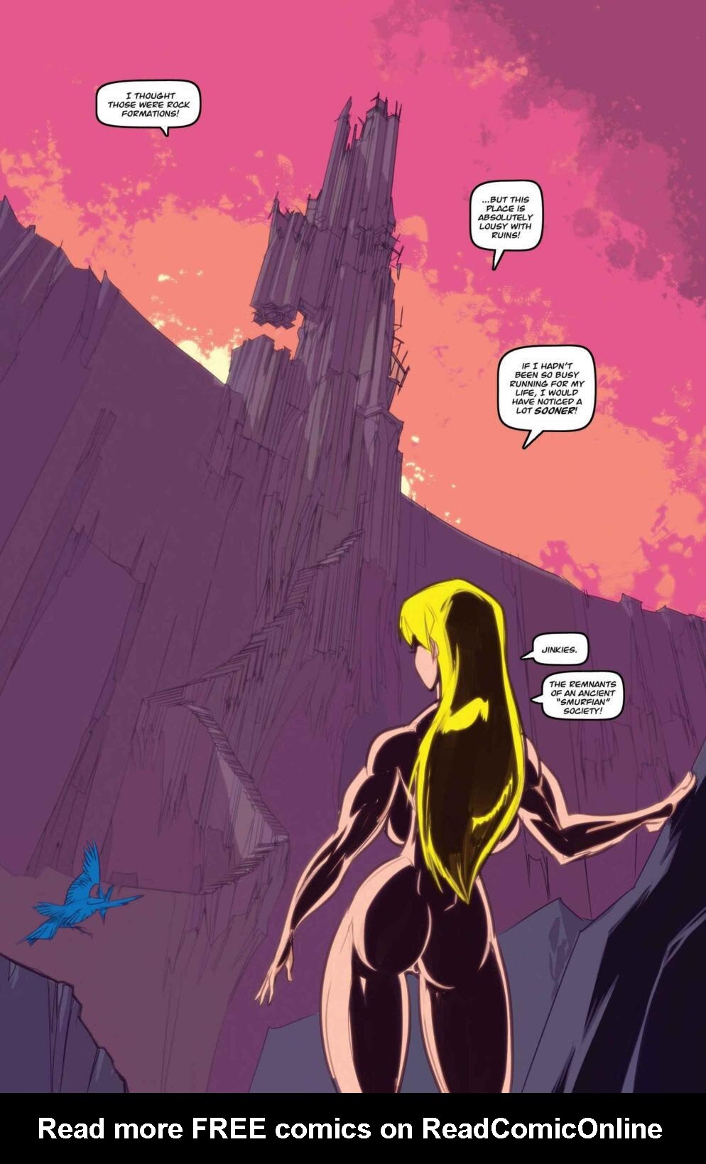 Read online Gina Diggers: Warnerd of Mars comic -  Issue # Full - 47