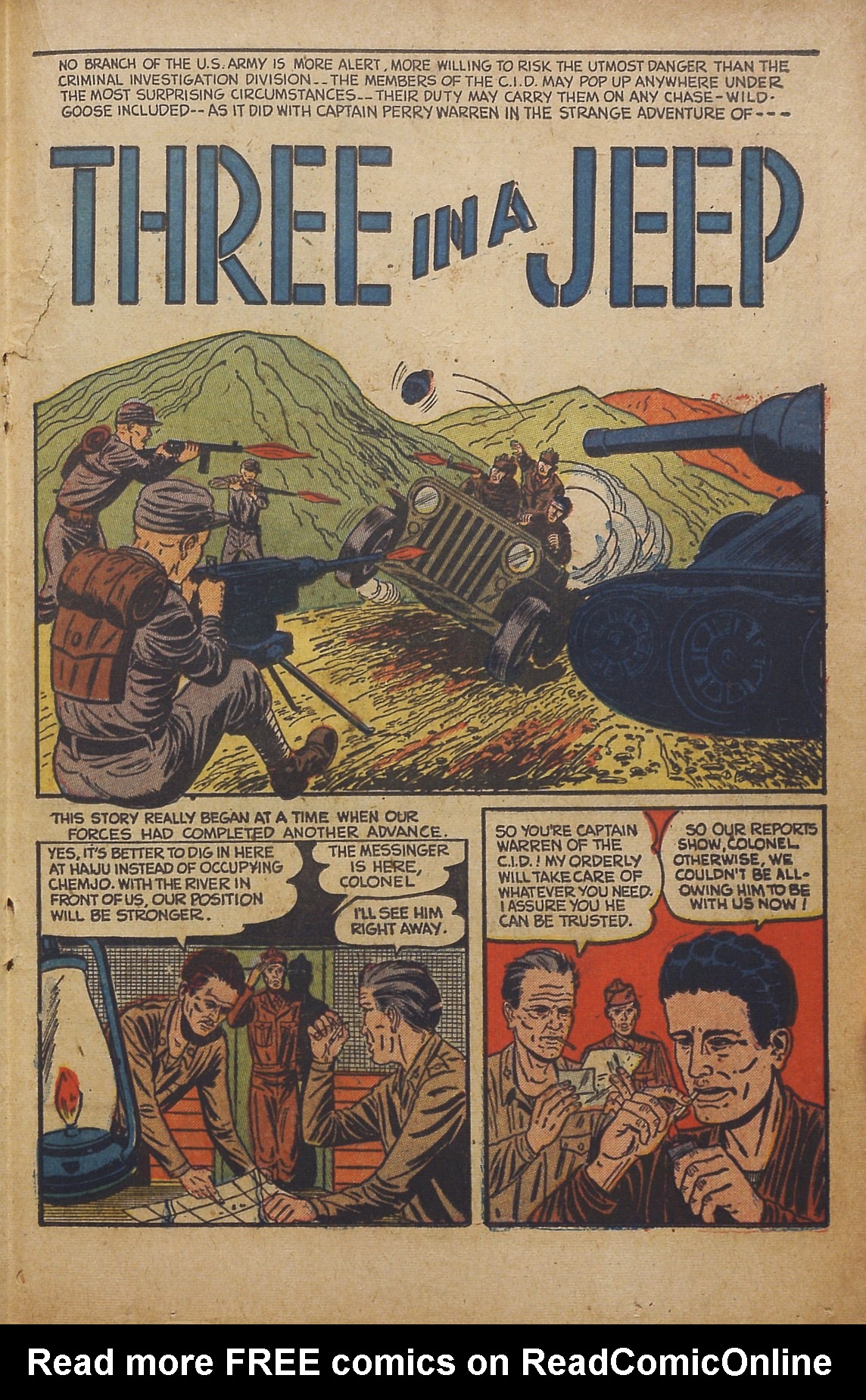 Read online G-I in Battle (1952) comic -  Issue #3 - 19
