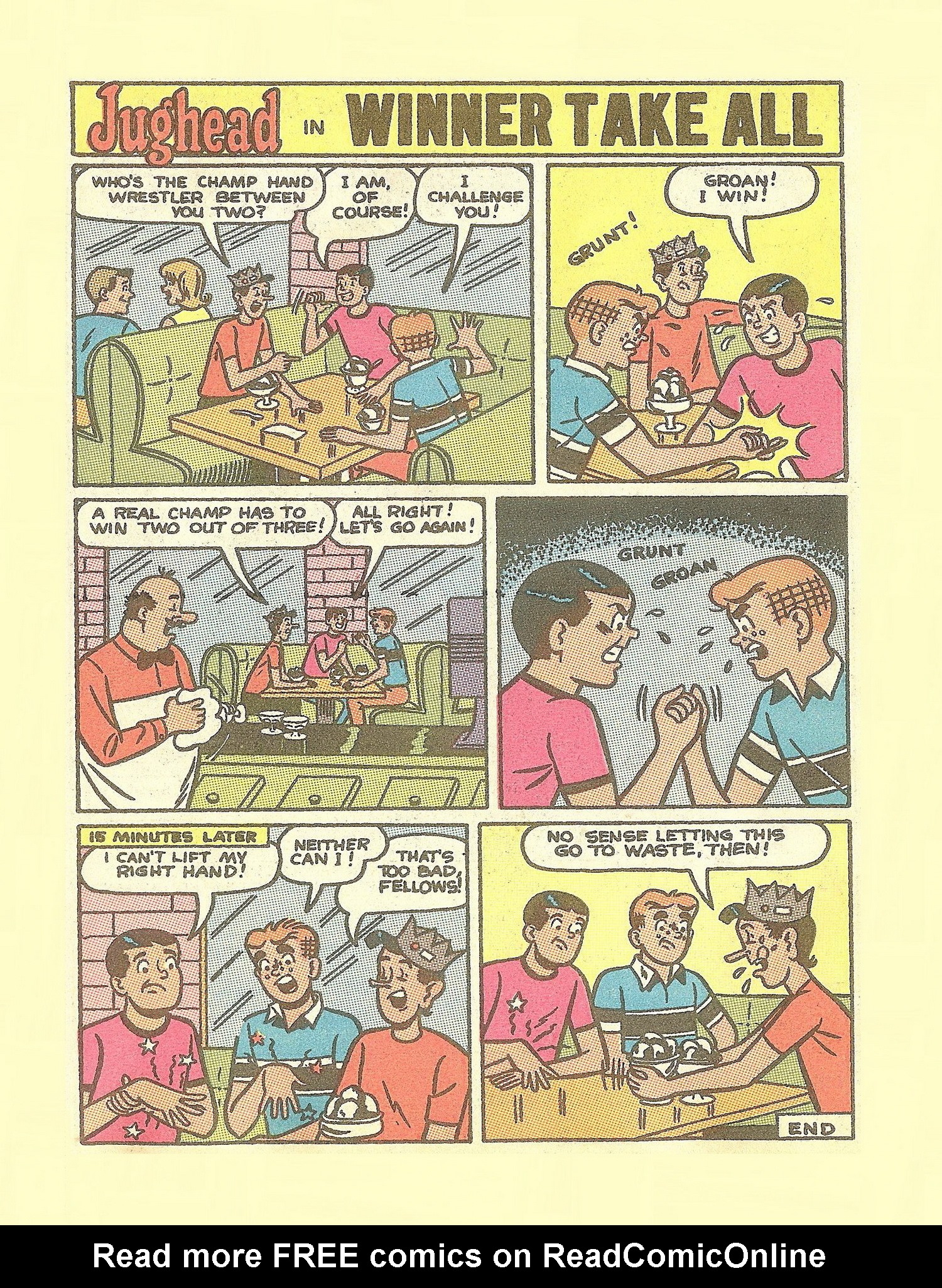 Read online Jughead Jones Comics Digest comic -  Issue #65 - 67