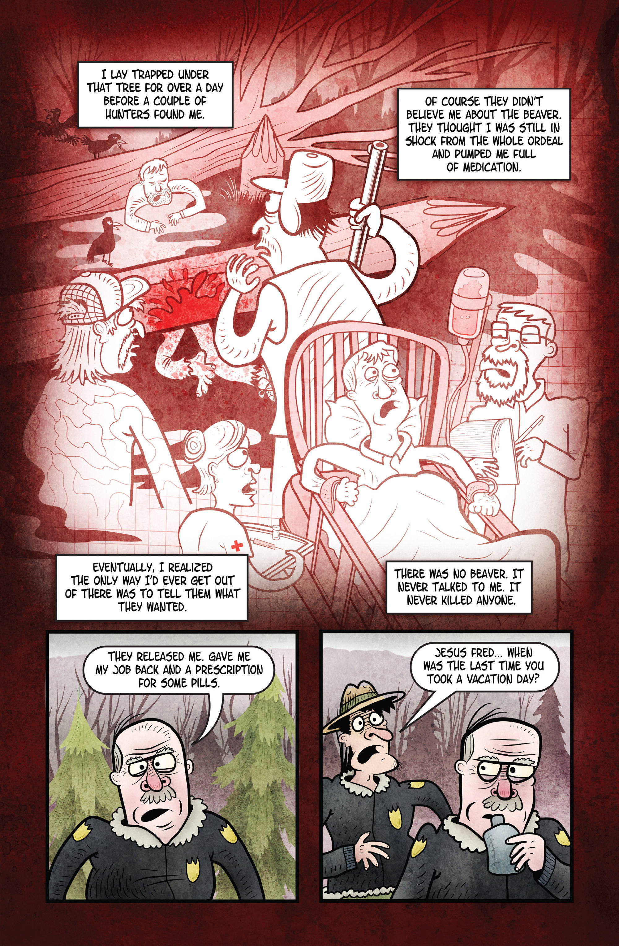 Read online If You Die In The Woods, Does Anybody Care? comic -  Issue # Full - 16