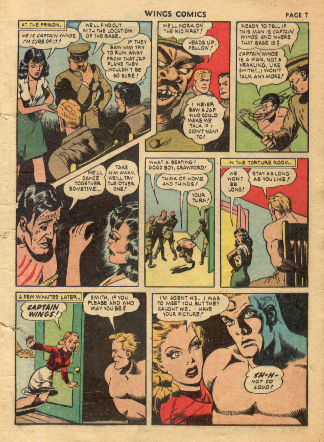 Read online Wings Comics comic -  Issue #21 - 9