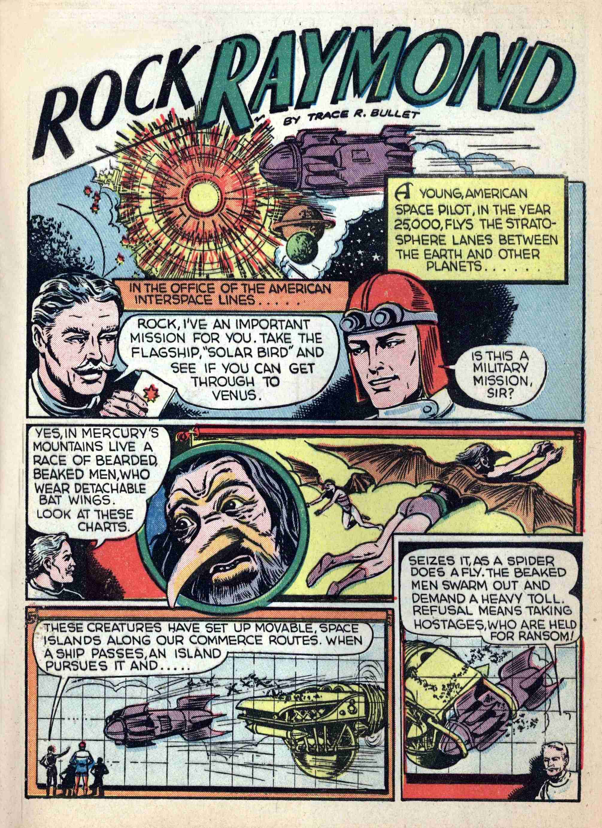 Read online Captain Flight Comics comic -  Issue #4 - 43