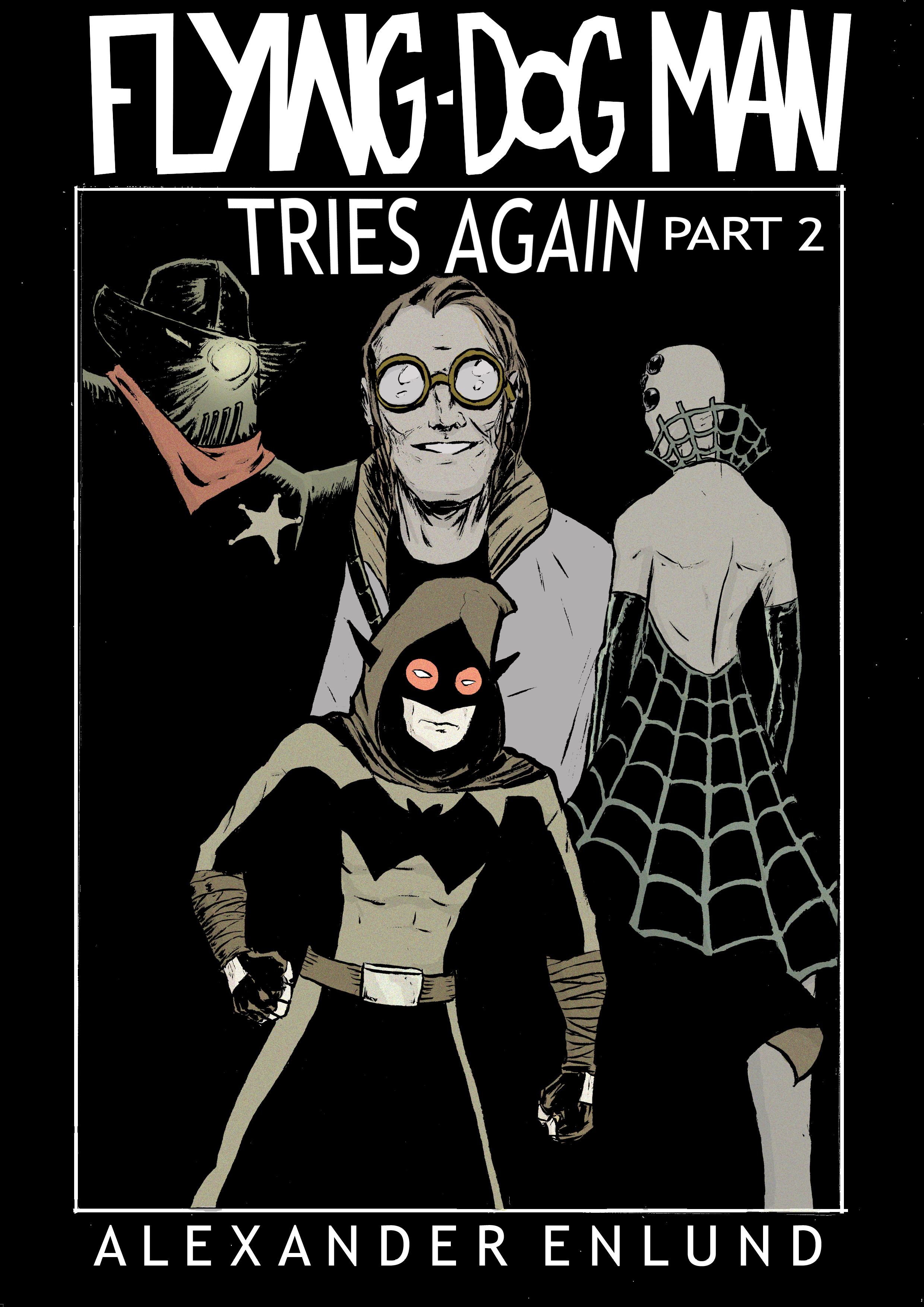 Read online Flying-Dog Man comic -  Issue #2 - 1