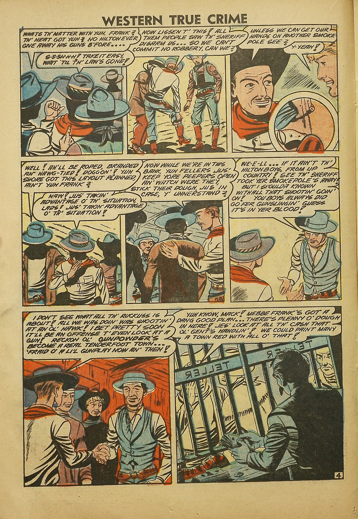 Read online Western True Crime comic -  Issue #3 - 16