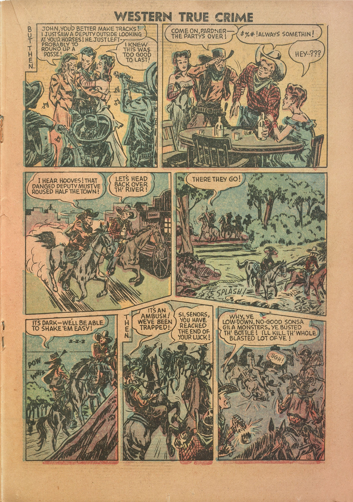 Read online Western True Crime comic -  Issue #1 - 19