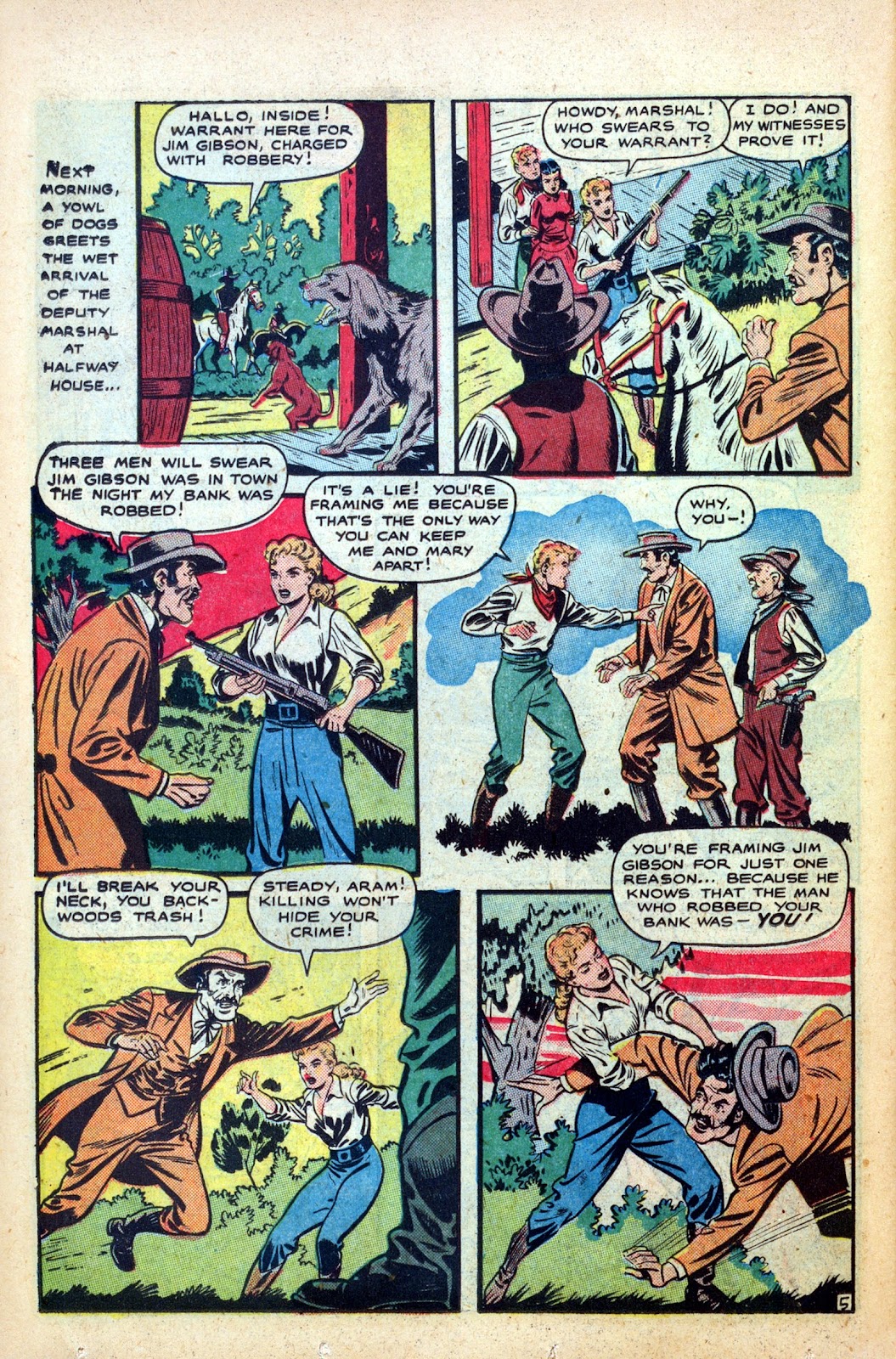 Cowgirl Romances (1950) issue 1 - Page 38