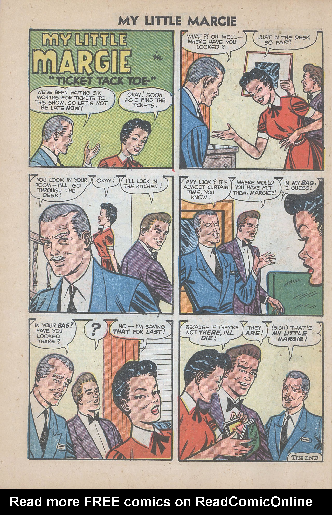 Read online My Little Margie (1954) comic -  Issue #3 - 14