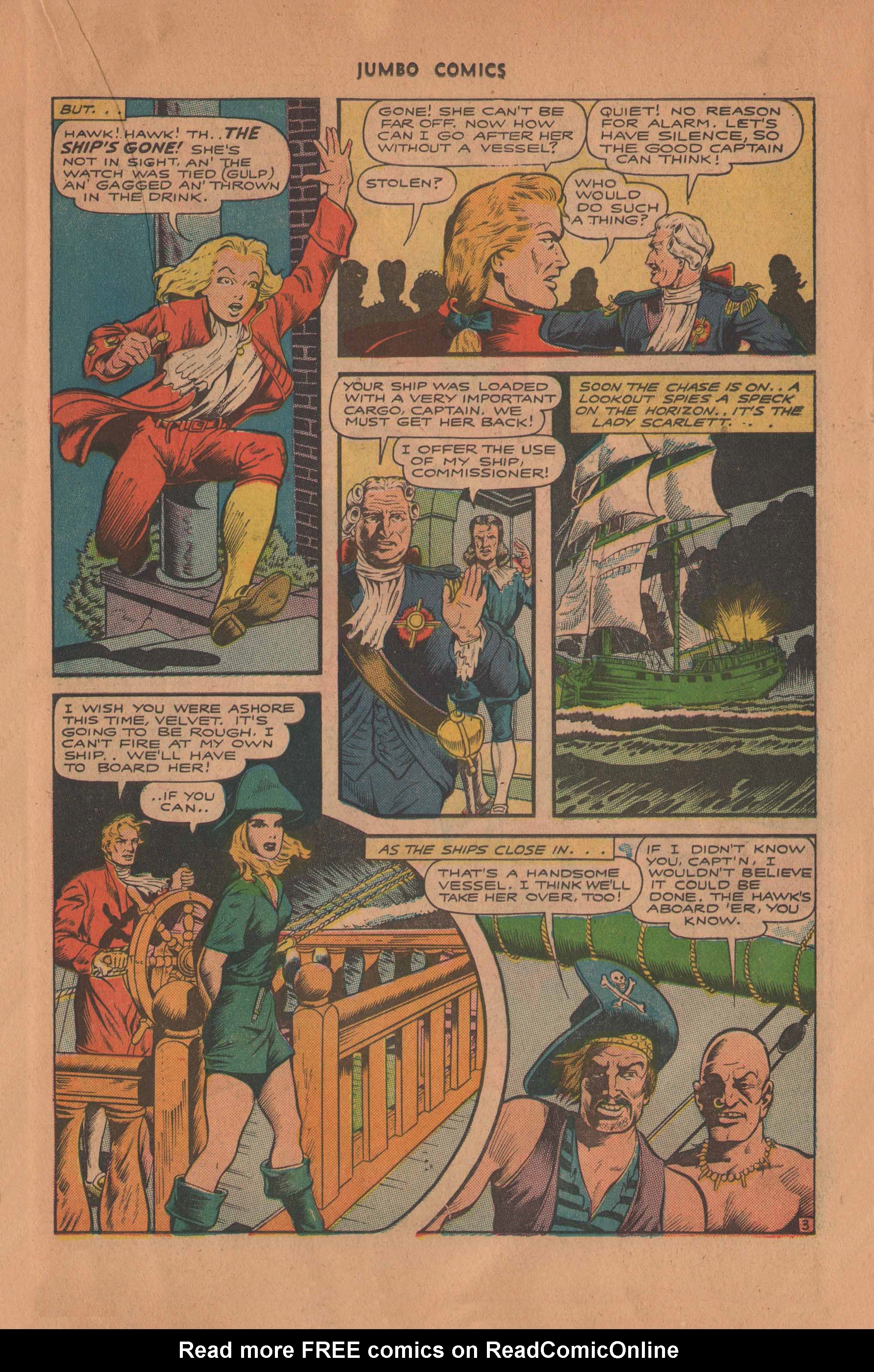 Read online Jumbo Comics comic -  Issue #80 - 19
