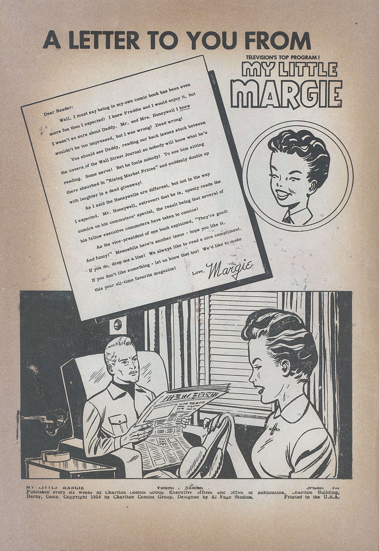 Read online My Little Margie (1954) comic -  Issue #3 - 2