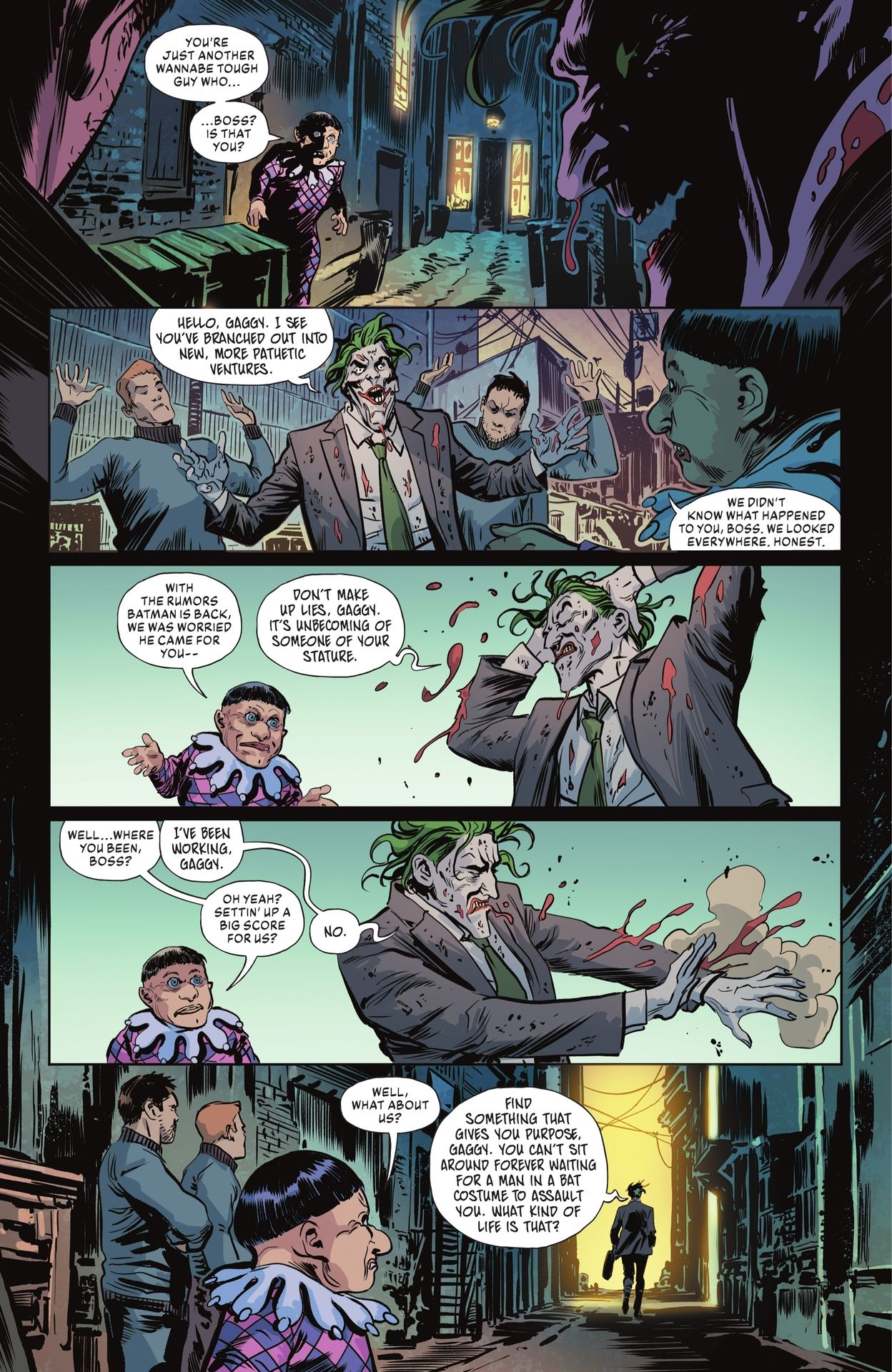 Read online Knight Terrors Collection comic -  Issue # The Joker - 27