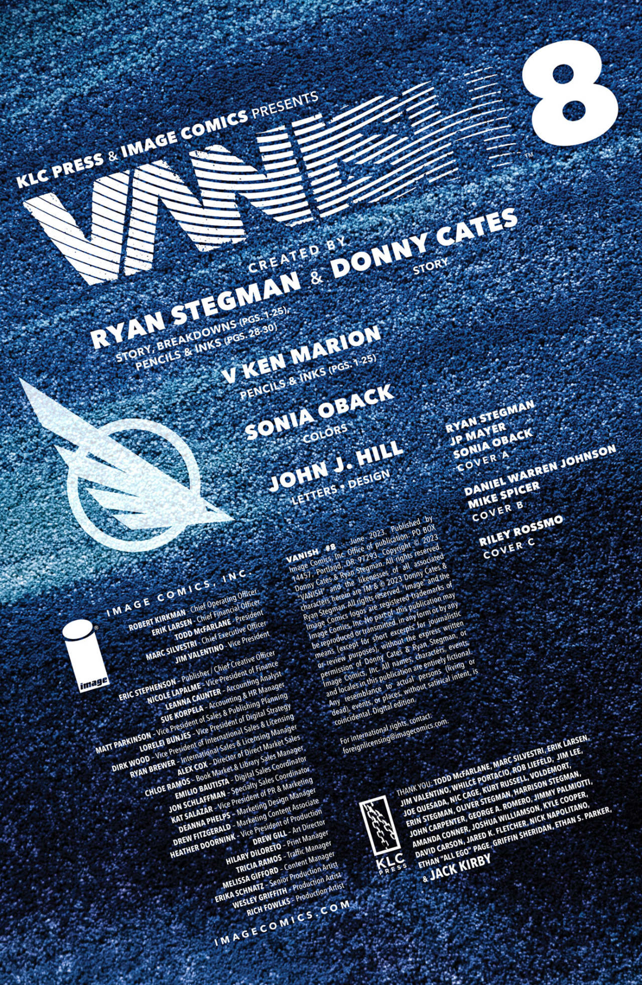 Read online Vanish comic -  Issue #8 - 2