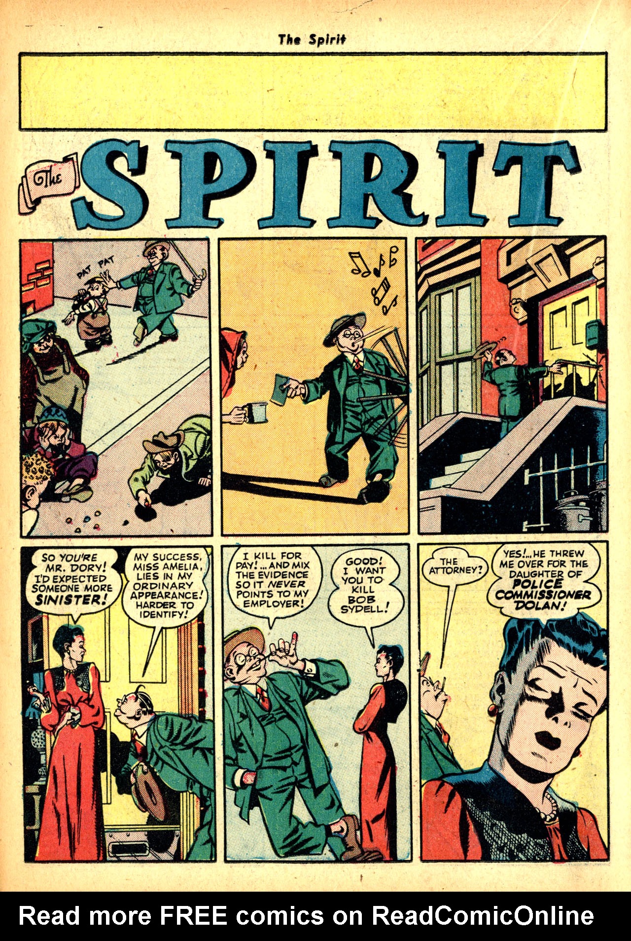 Read online The Spirit (1944) comic -  Issue #6 - 26