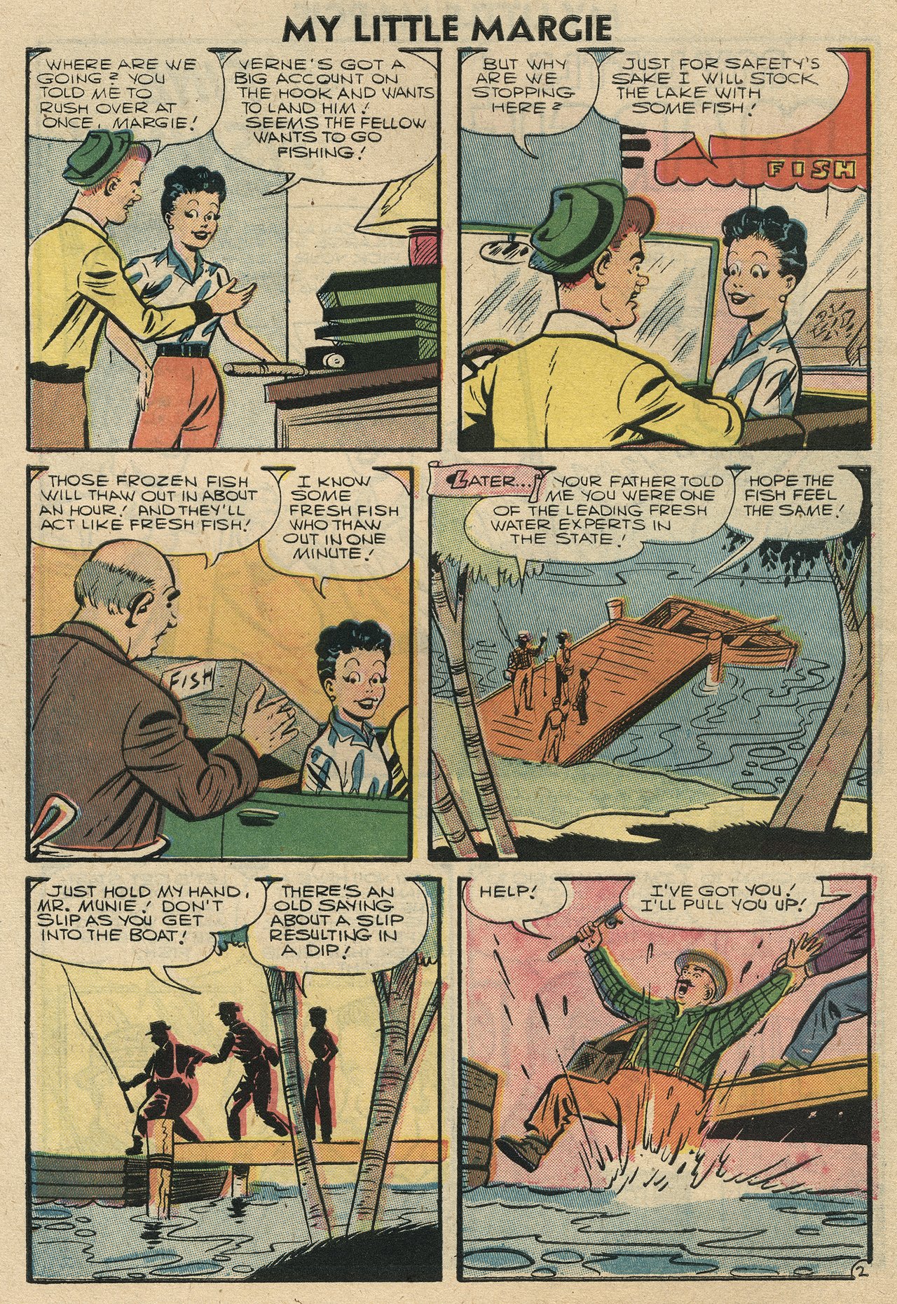 Read online My Little Margie (1954) comic -  Issue #14 - 10