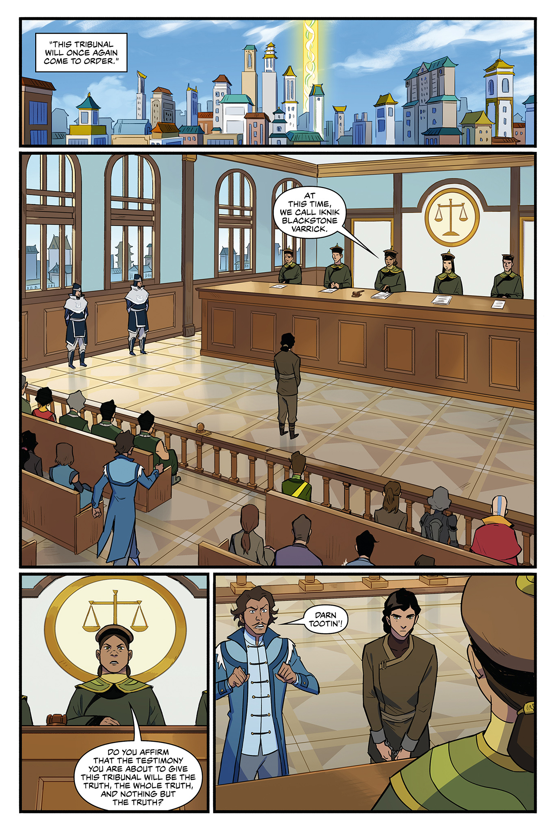 Read online The Legend of Korra: Ruins of the Empire Omnibus comic -  Issue # TPB (Part 3) - 12