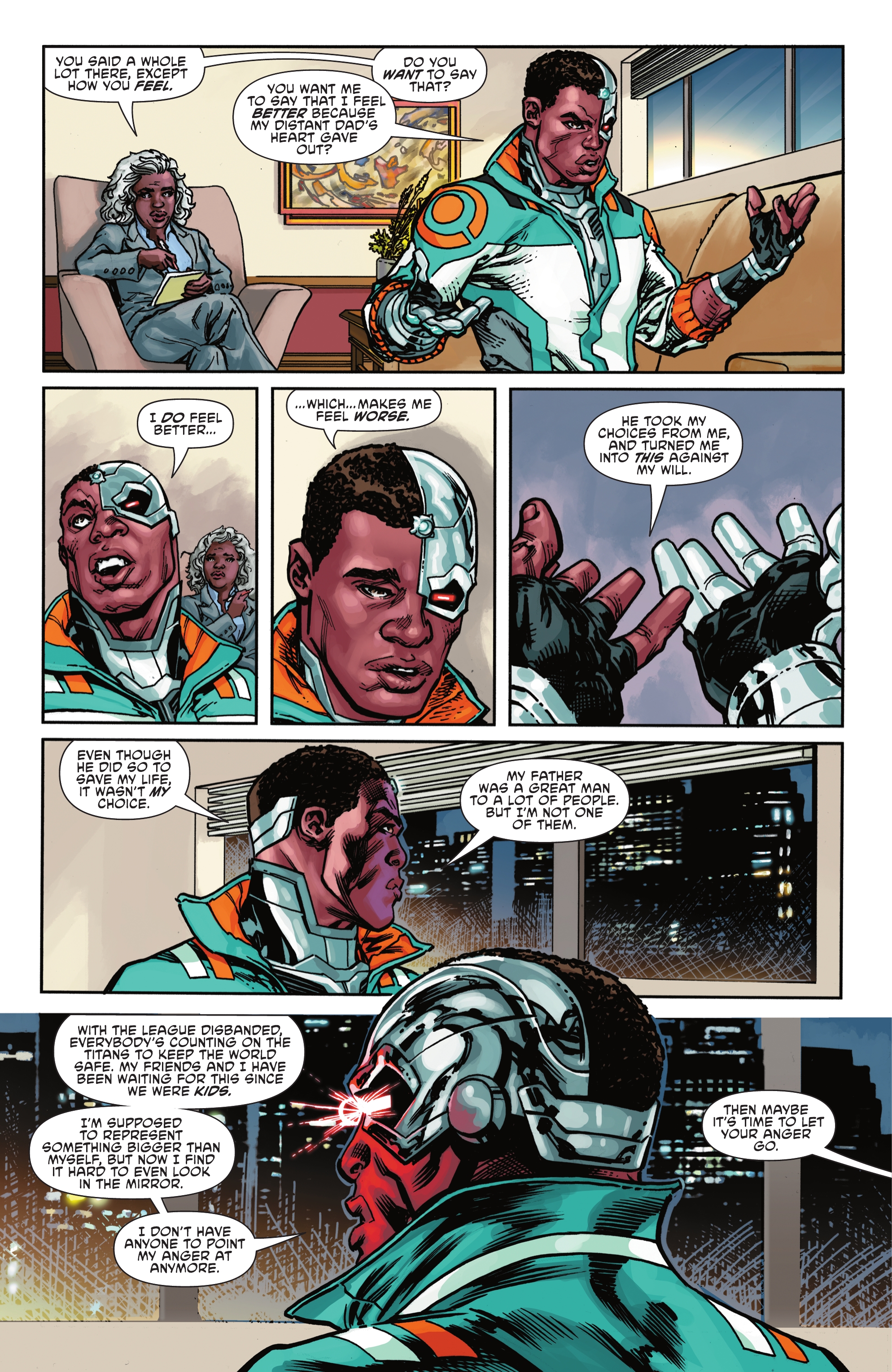 Read online Cyborg (2023) comic -  Issue #1 - 16