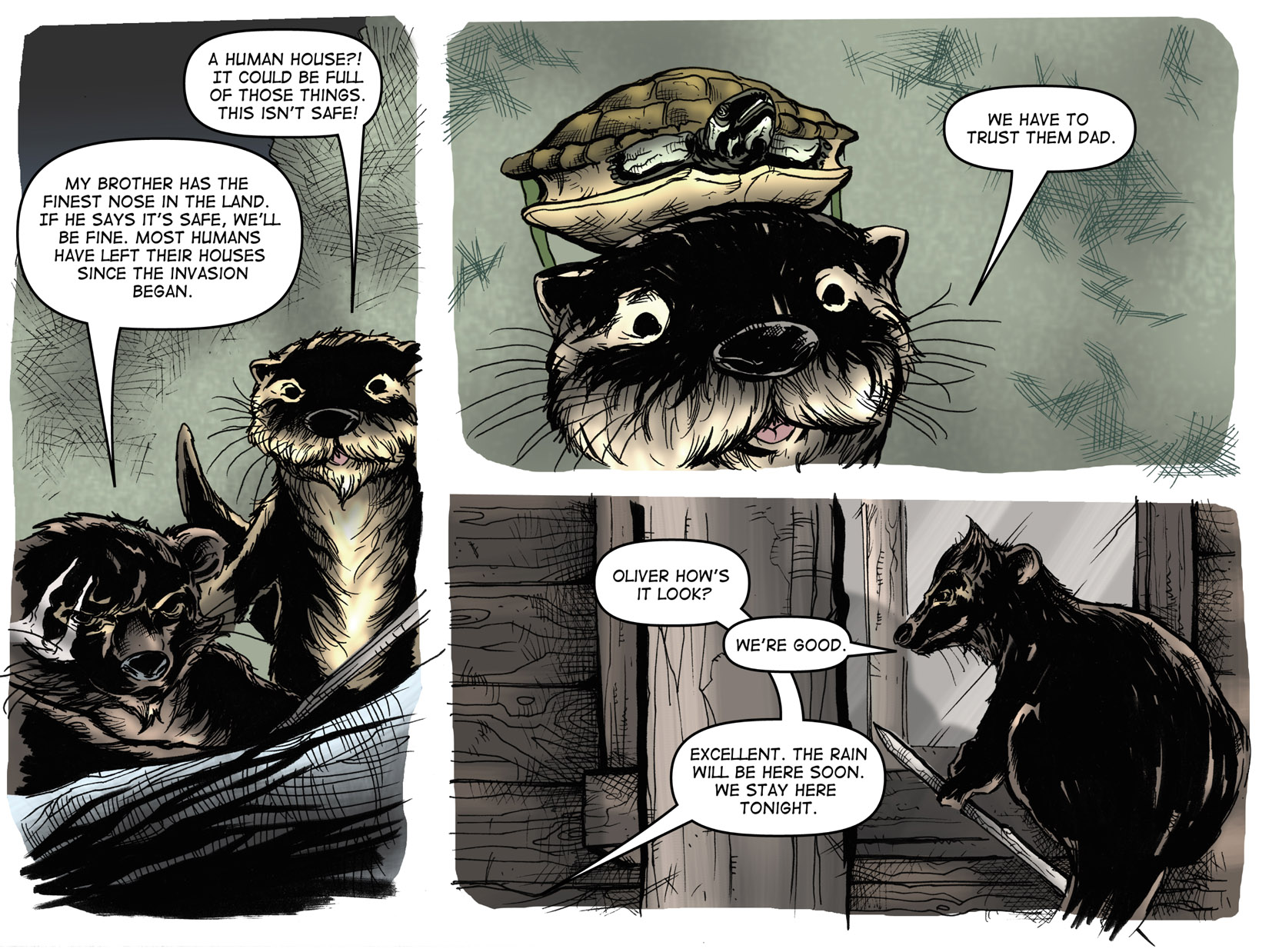 Read online War of the Woods: Season One comic -  Issue #5 - 6