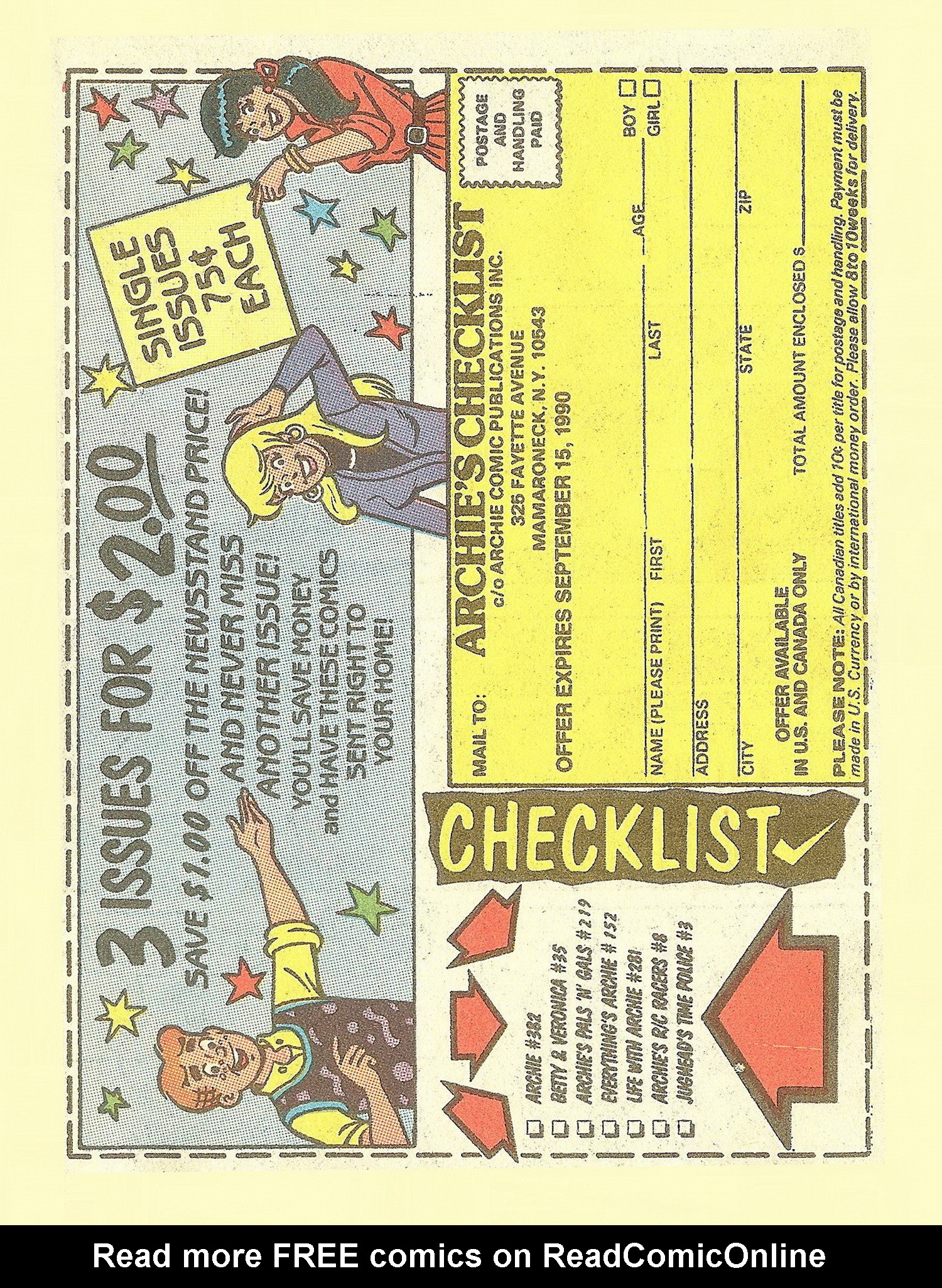 Read online Jughead Jones Comics Digest comic -  Issue #65 - 65