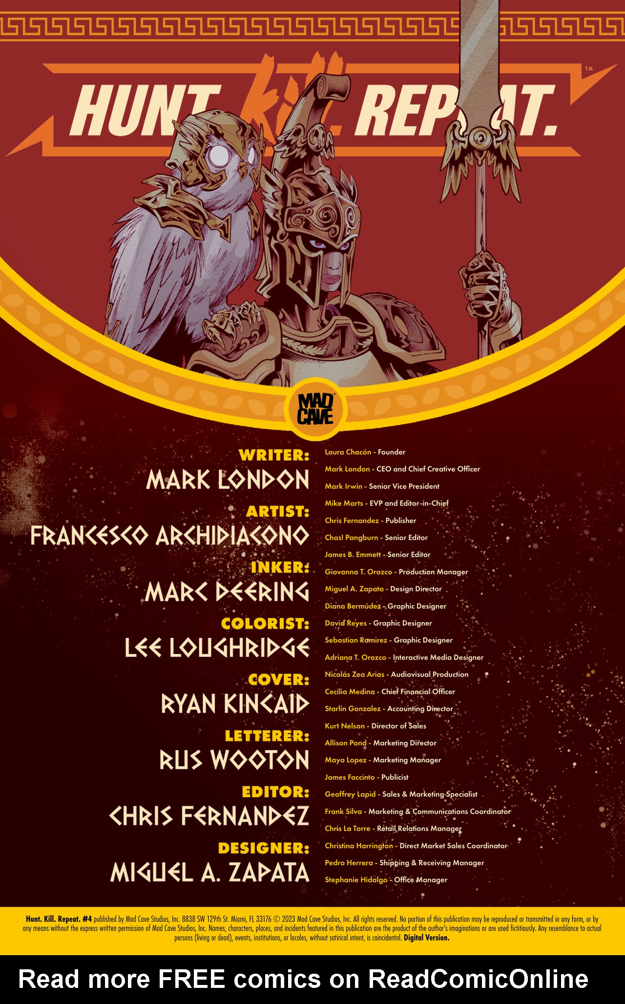 Read online Hunt. Kill. Repeat. comic -  Issue #4 - 2