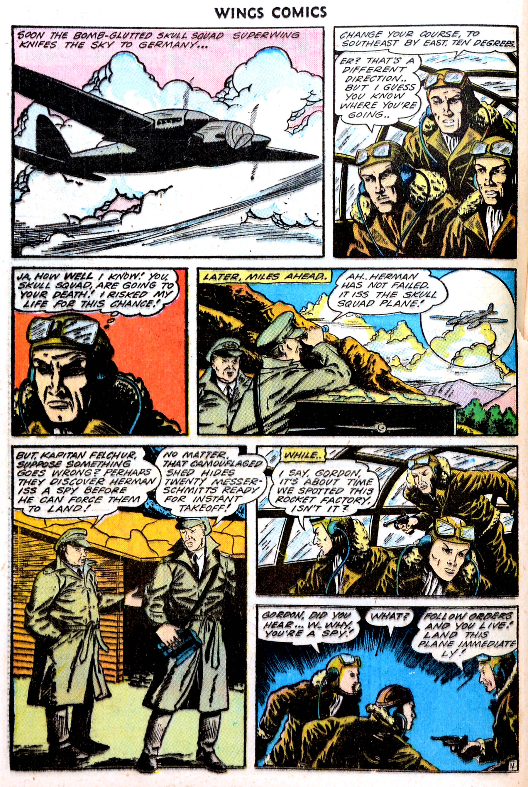 Read online Wings Comics comic -  Issue #47 - 30