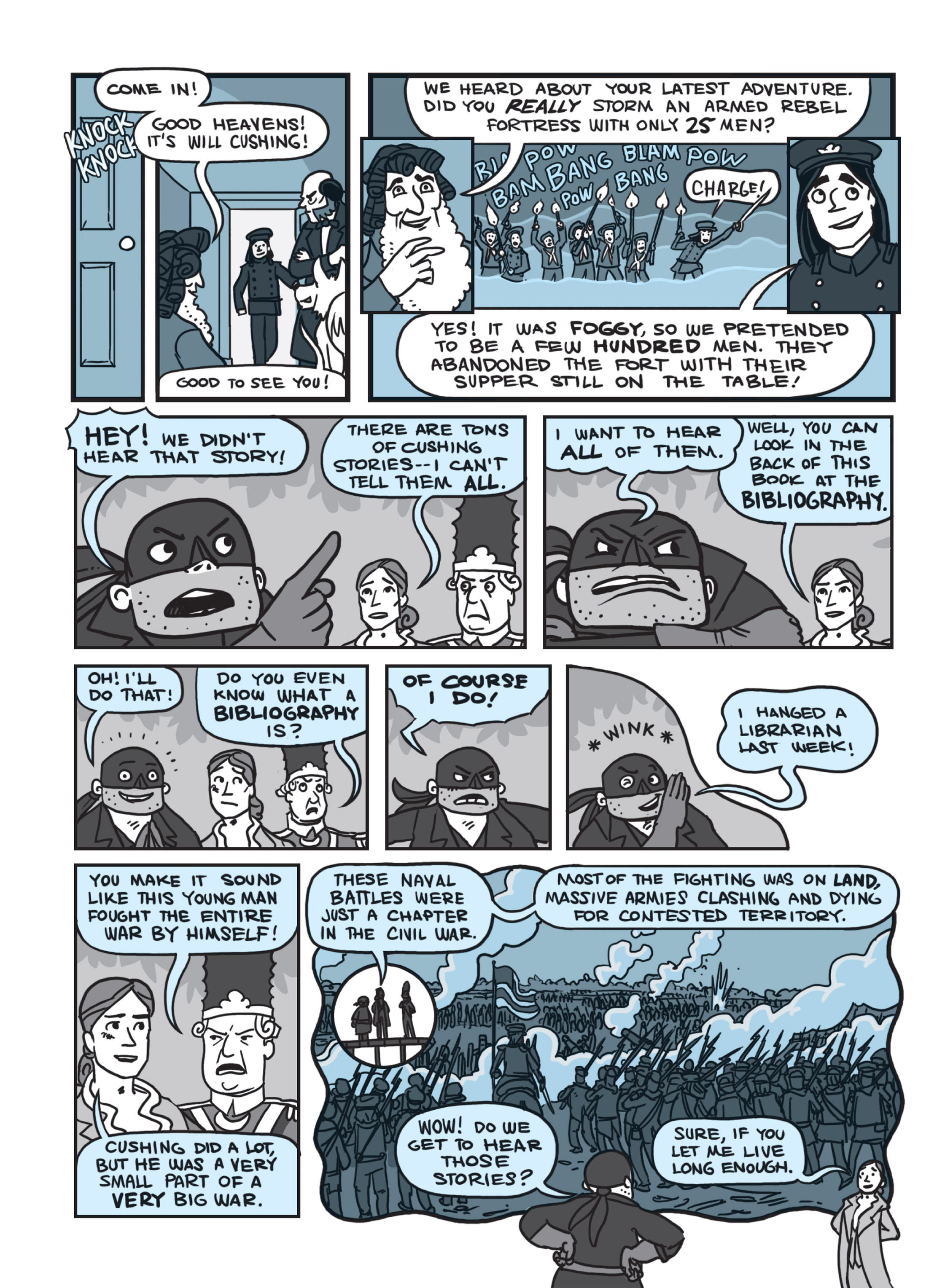 Read online Nathan Hale's Hazardous Tales comic -  Issue # TPB 2 - 104