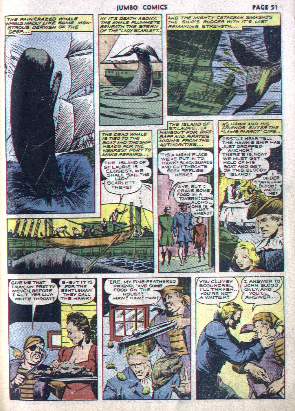 Read online Jumbo Comics comic -  Issue #51 - 55
