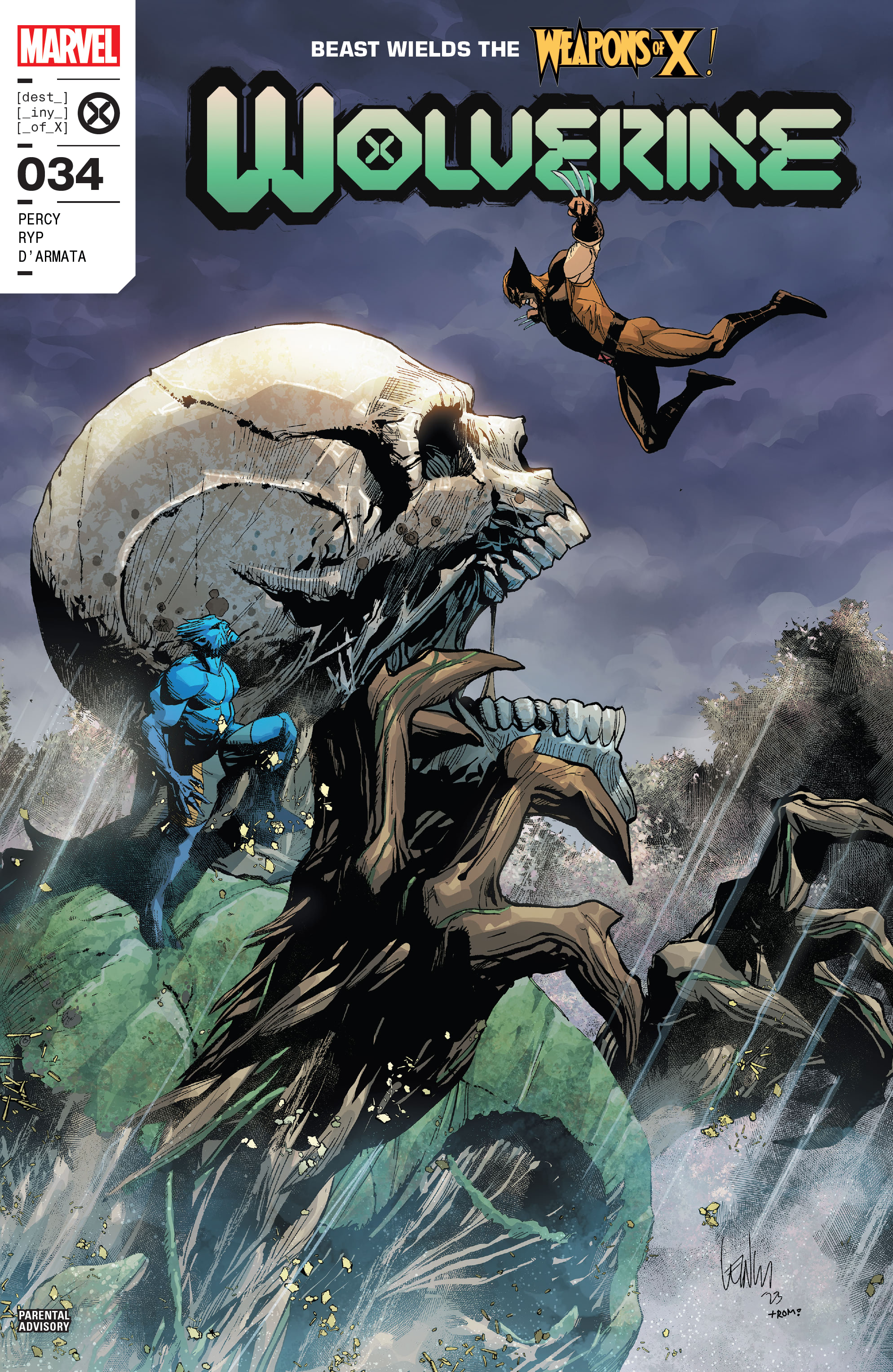 Read online Wolverine (2020) comic -  Issue #34 - 1